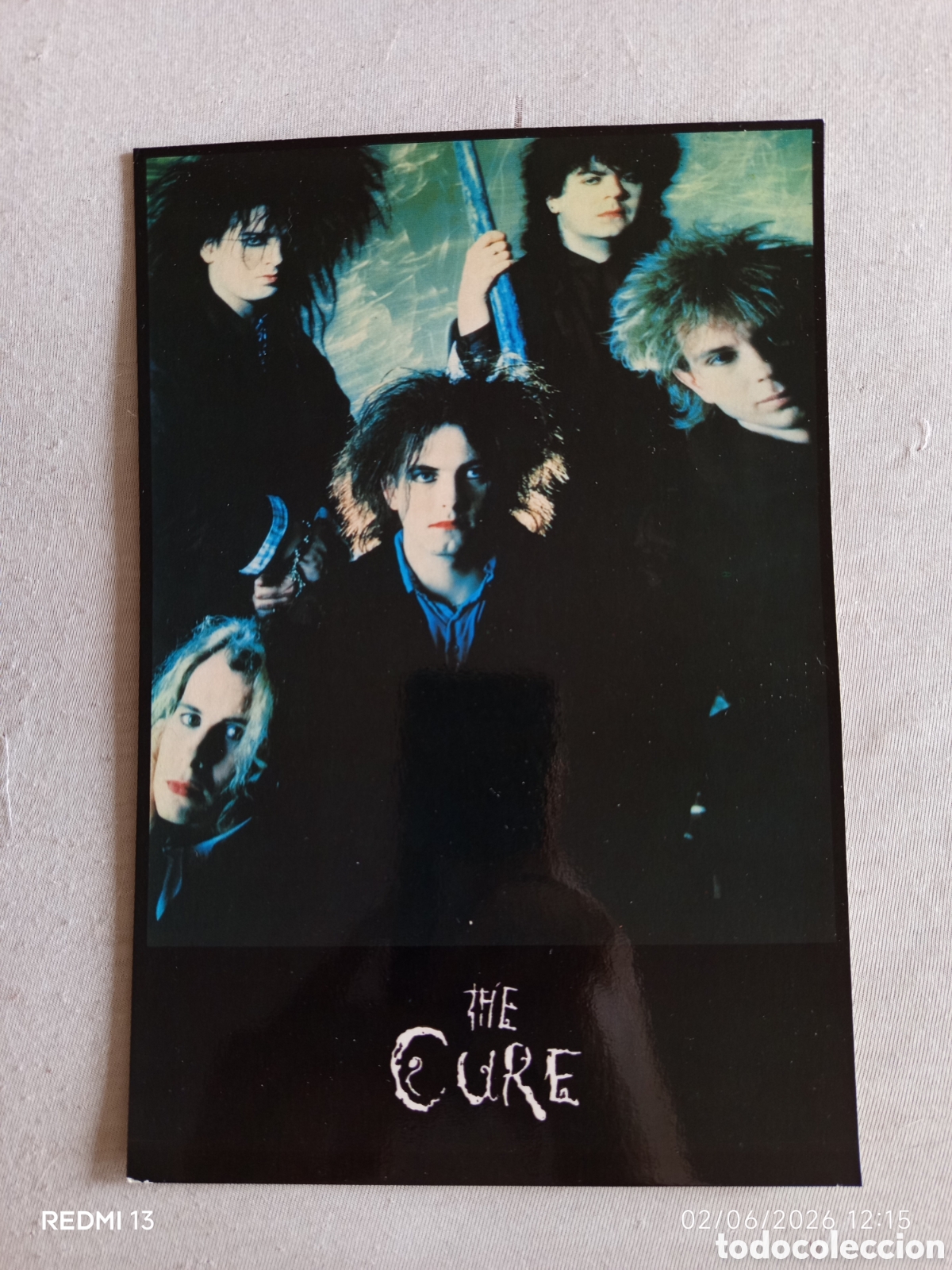 Fotos de Cantantes: THE CURE FOTO POST CARD