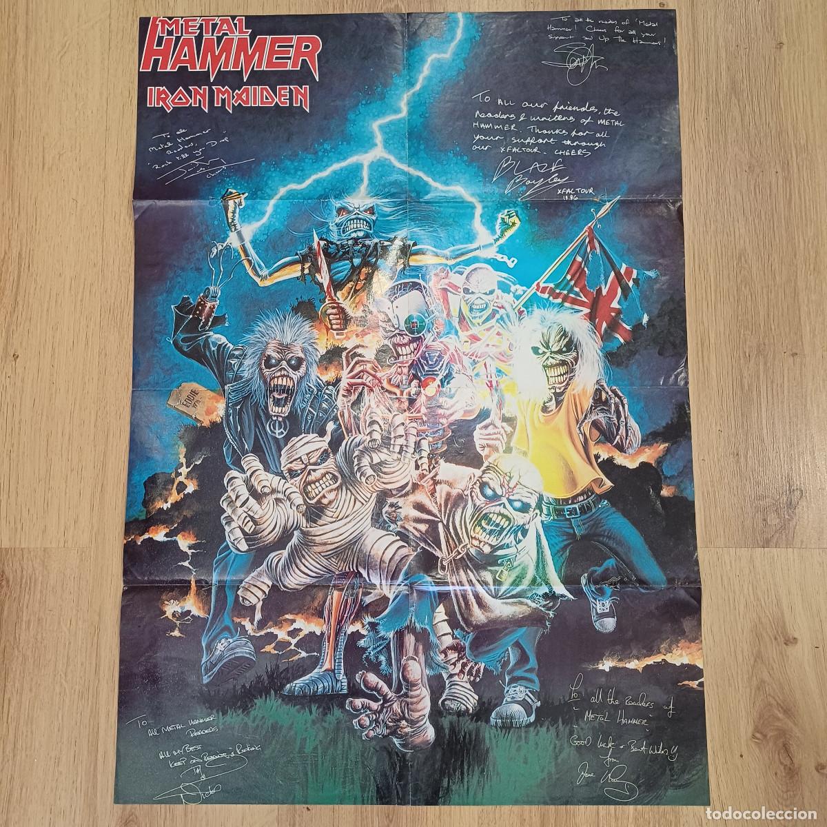 Fotos de Cantores: IRON MAIDEN/POSTER METAL.