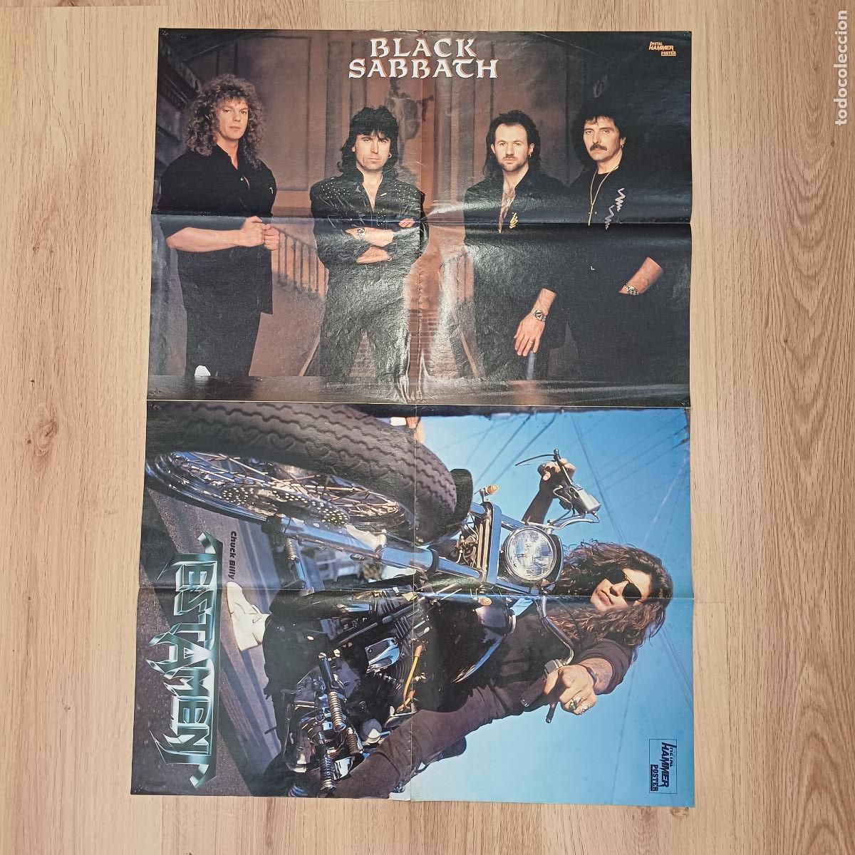 Fotos von Musikern: BLACK SABBATH/TESTAMENT/DIO/POSTER METAL.