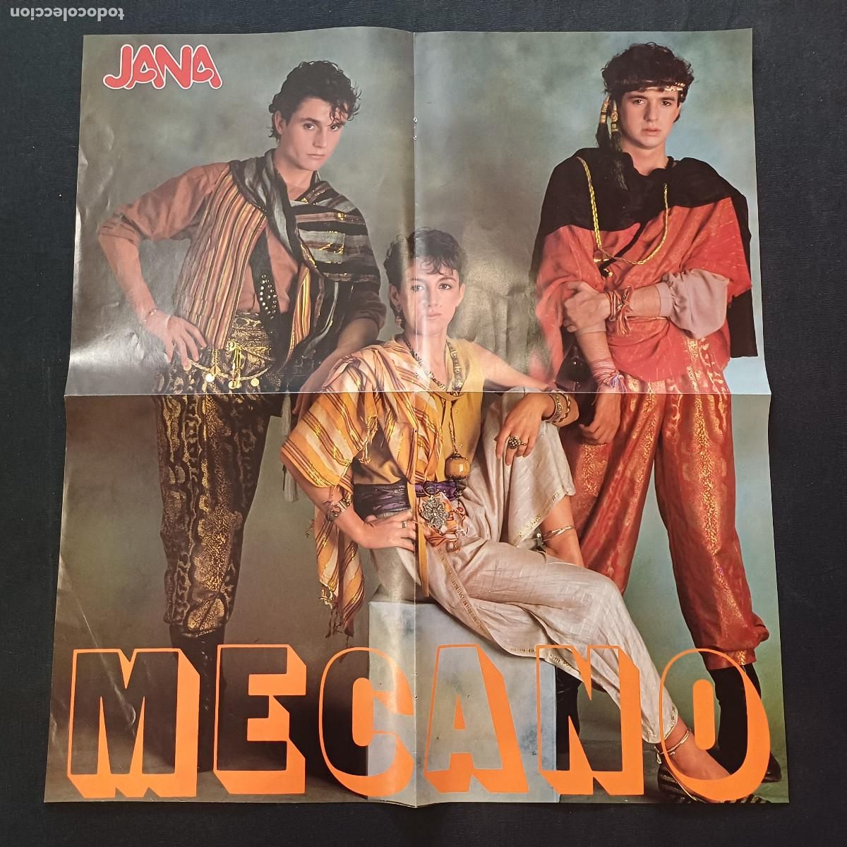 Fotos de Cantantes: MECANO/POSTER REVISTA JANA.