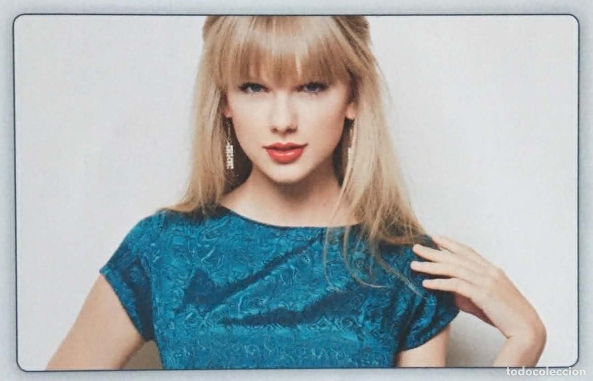 Fotos de Cantantes: Taylor Swift Red Era Song Lyrics Sheet Collectible Card Dream'up Magazine France 2012 Music