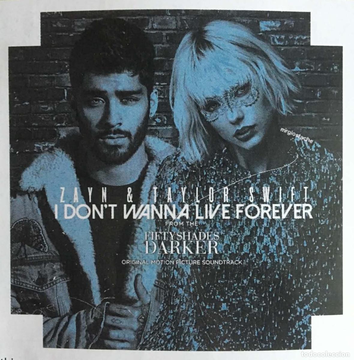 Fotos de Cantantes: Taylor Swift & Zayn / Ed Sheeran Song Lyrics Sheet Card Closer Teen Magazine France 2017 Music