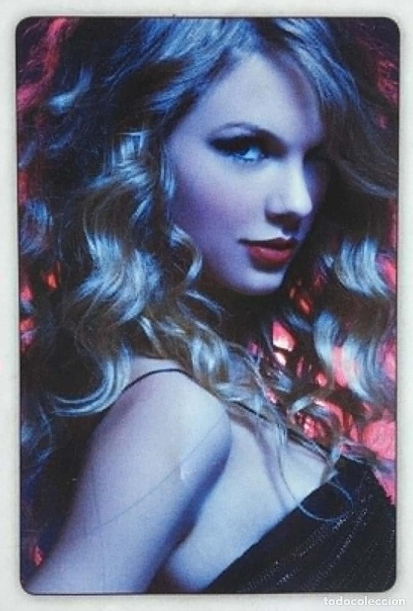 Fotos de Cantantes: Taylor Swift / Demi Lovato Song Lyrics Sheet Collectible Card Dream'up Magazine France 2013 Music