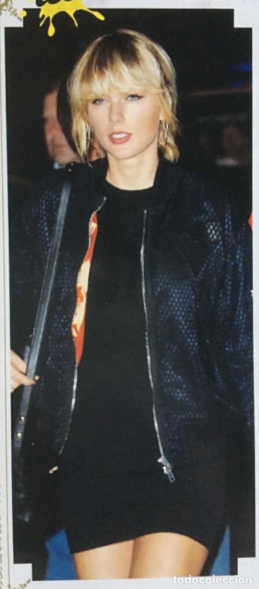 Fotos de Cantores: Taylor Swift Song Lyrics Sheet Collectible Card Closer Teen Magazine France 2021 Music