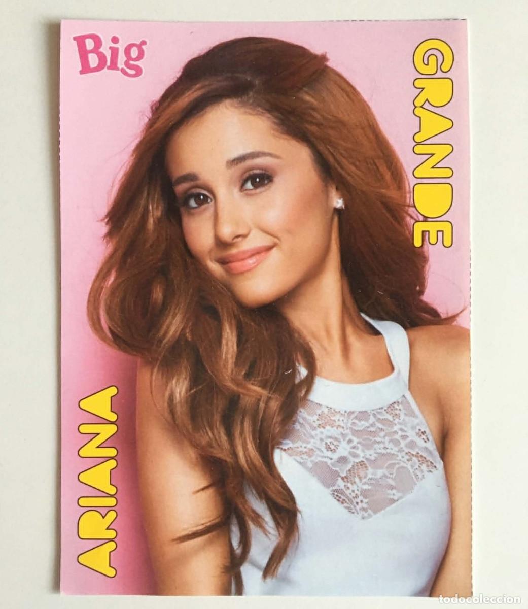 Fotos de Cantantes: Ariana Grande Collectible Postcard Big Magazine Italy 2014 Music
