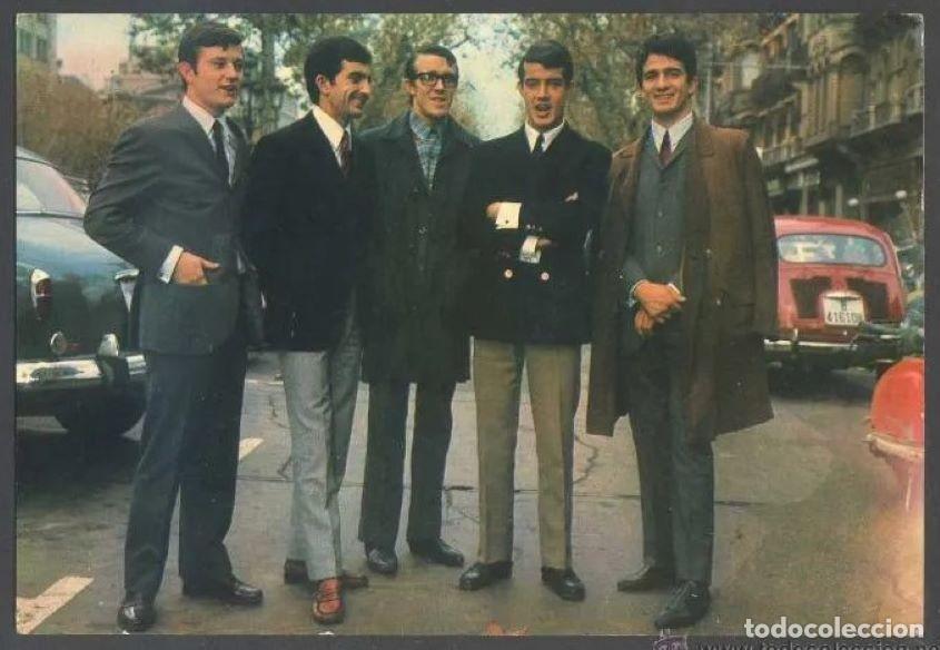Photos de Chanteurs et Chanteuses: *Los Sirex* Ed. Postal Oscar Color S.A. n&ordm; 546. Circulada.