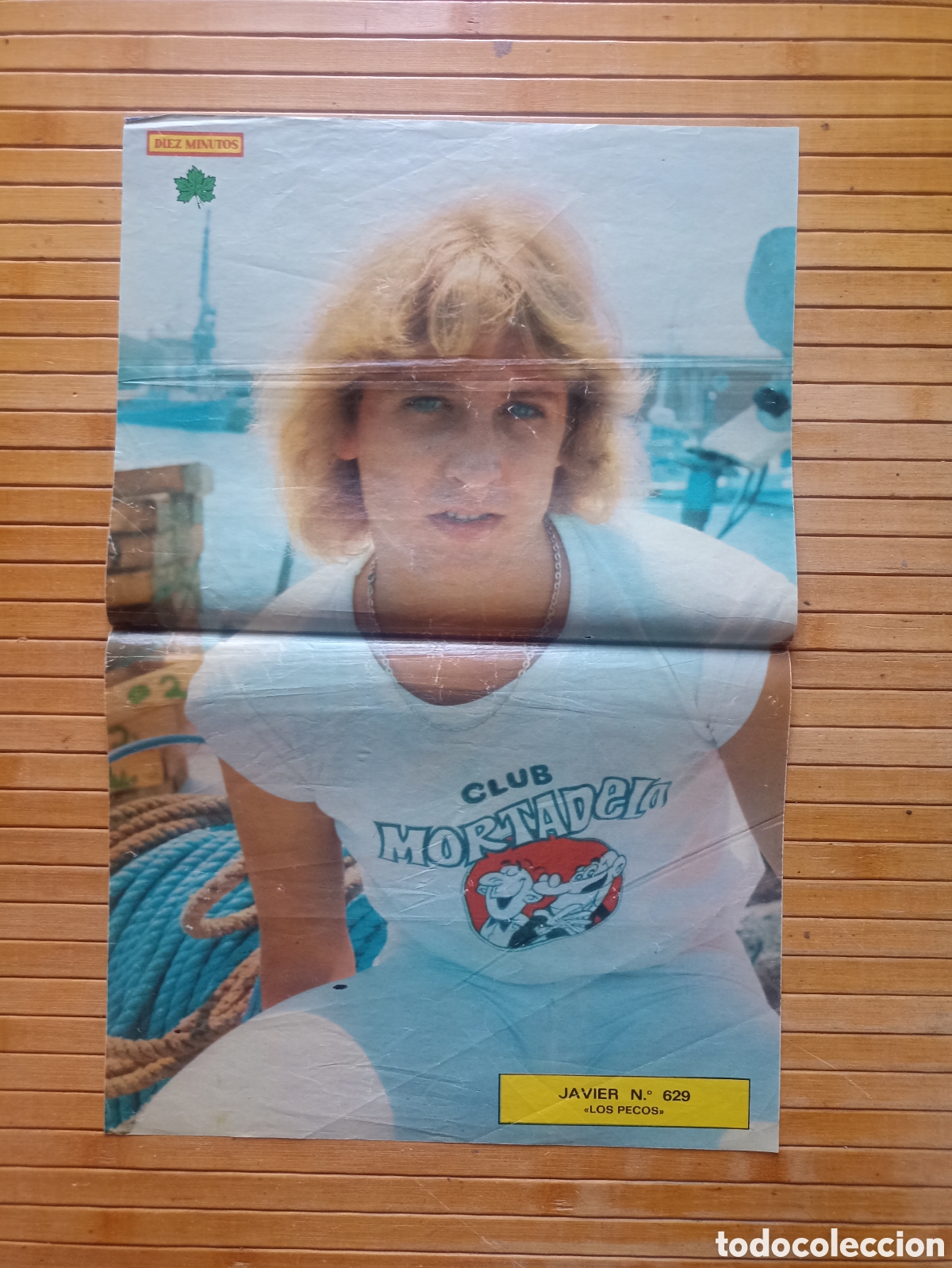 Fotos von Musikern: Poster Javier de Pecos revista diez minutos