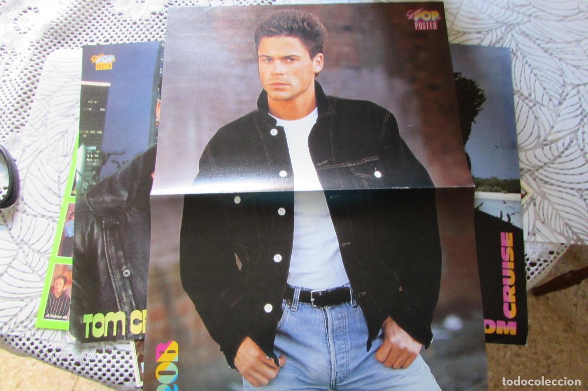 Fotos de Cantantes: DOBLE P&Oacute;STER DE 2 P&Aacute;GINAS REVISTA S&Uacute;PER POP (A&Ntilde;OS 90) ROB LOWE Y JASON DONOVAL 41X29
