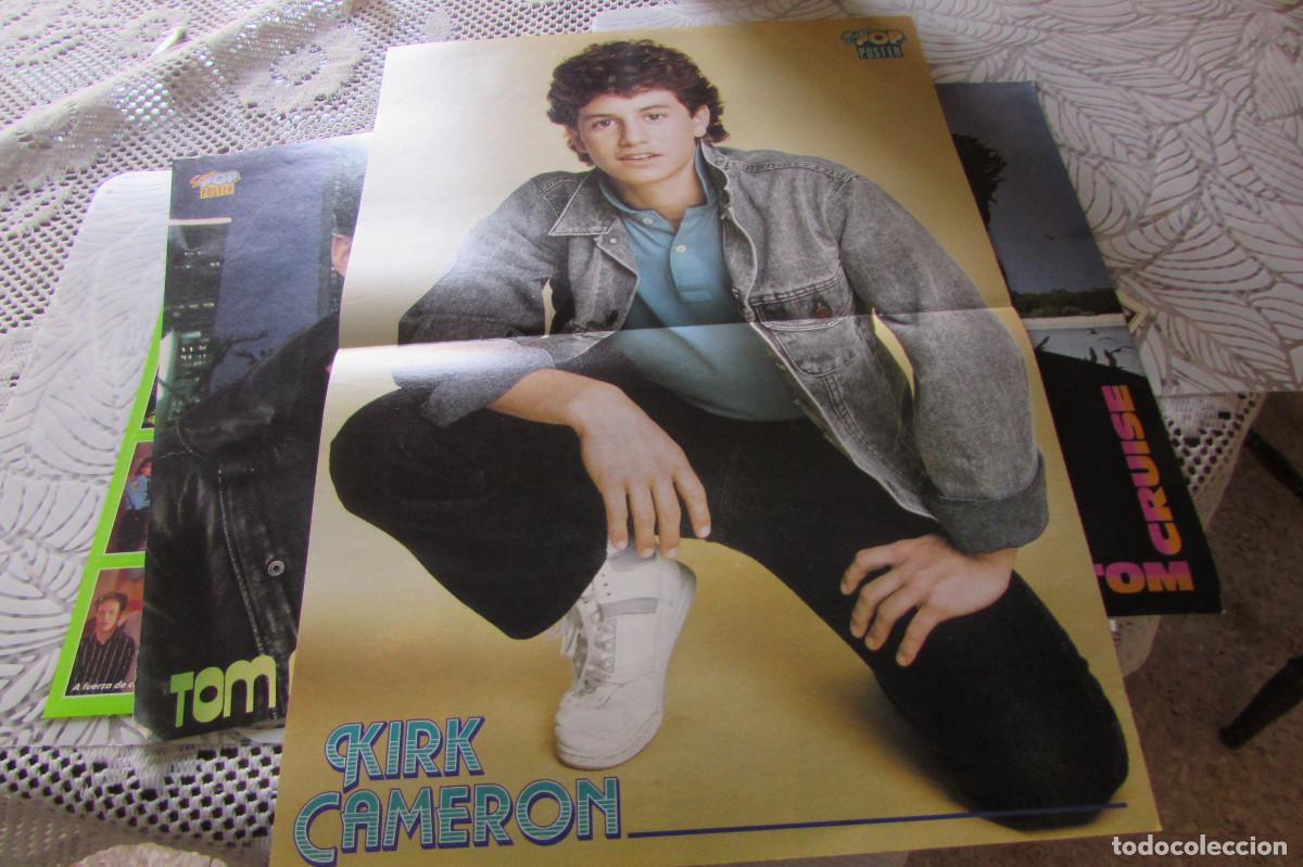 Fotos de Cantantes: DOBLE P&Oacute;STER DE 2 P&Aacute;GINAS REVISTA S&Uacute;PER POP (A&Ntilde;OS 90) KIRK CAMERON/BROS