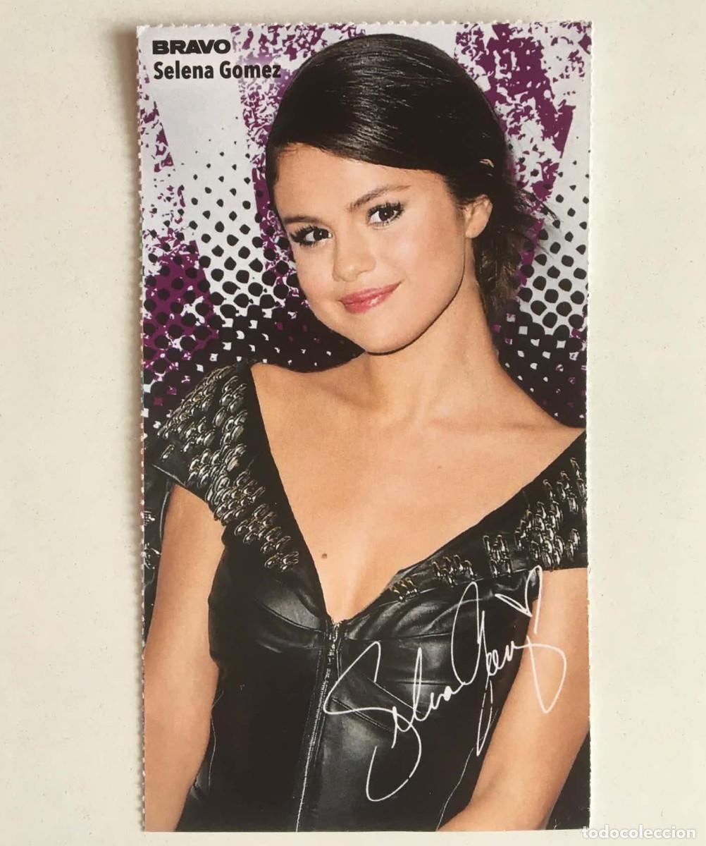 Fotos de Cantantes: Selena Gomez / Tom Holland Spider-Man Autograph Card Bravo Germany c. 2017-2018