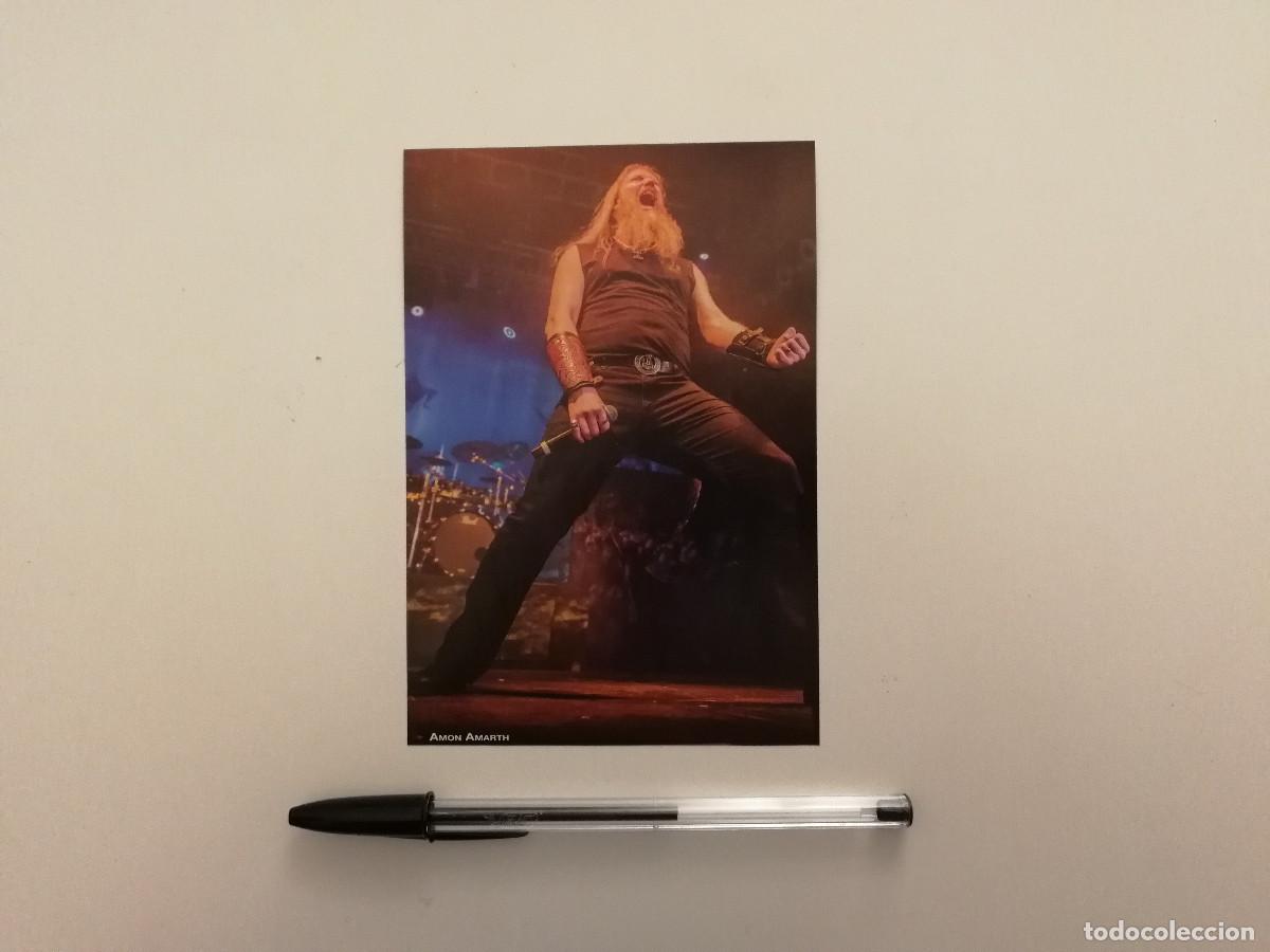 Fotos de Cantantes: TARJETA ACARTONADA -10*15- Amon Amarth - DEATH METAL