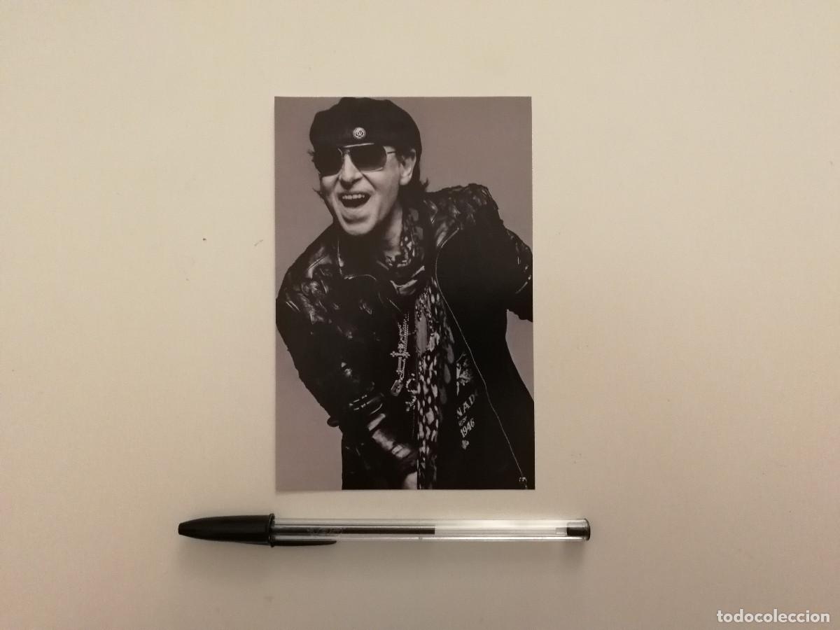 Fotos de Cantantes: TARJETA ACARTONADA -10*15- SCORPIONS KLAUS MEINE - HARD ROCK HEAVY METAL