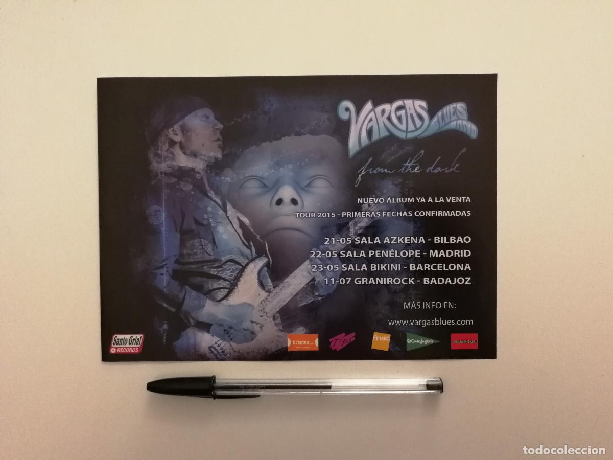 Fotos von Musikern: ANUNCIO ACARTONADO - Vargas Blues Band - HARD ROCK BLUES - PUBLICIDAD LAMINA - From the Dark