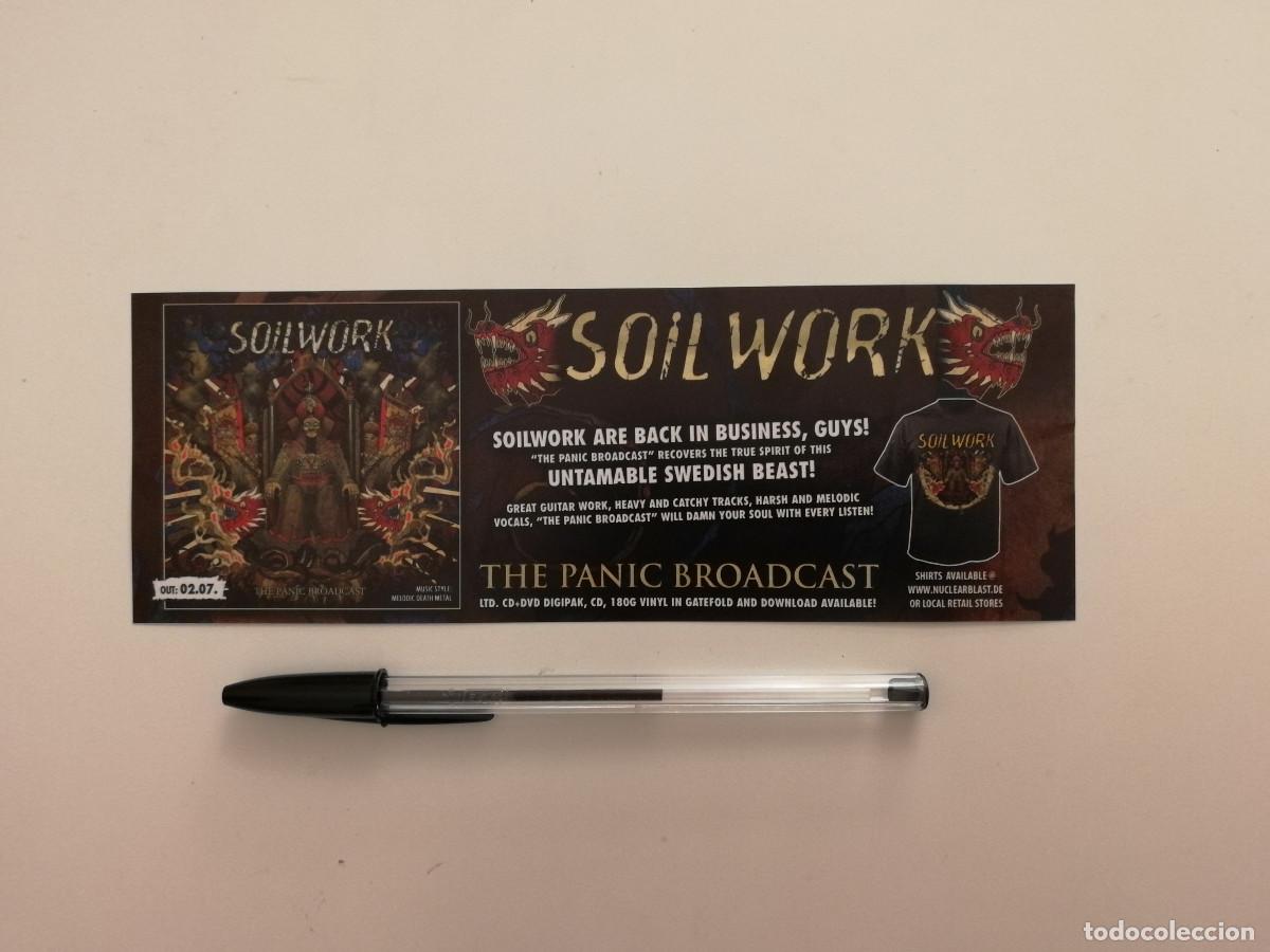 Fotos von Musikern: ANUNCIO ACARTONADO - SOILWORK - DEATH METAL - PUBLICIDAD The Panic Broadcast