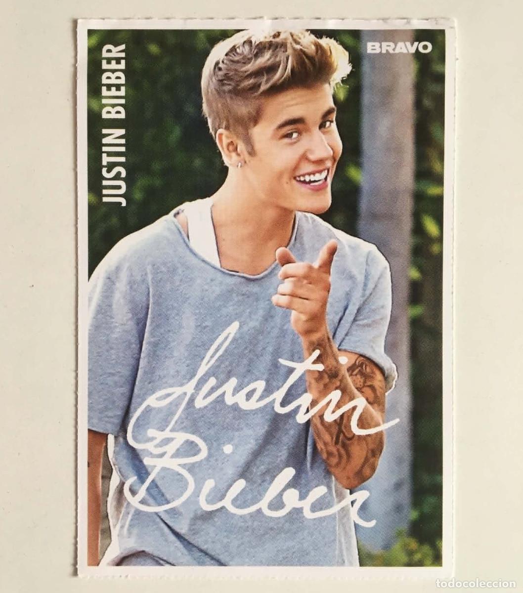 Fotos de Cantantes: Justin Bieber / Josh Hutcherson The Hunger Games Catching Fire Autograph Card Bravo Germany 2013