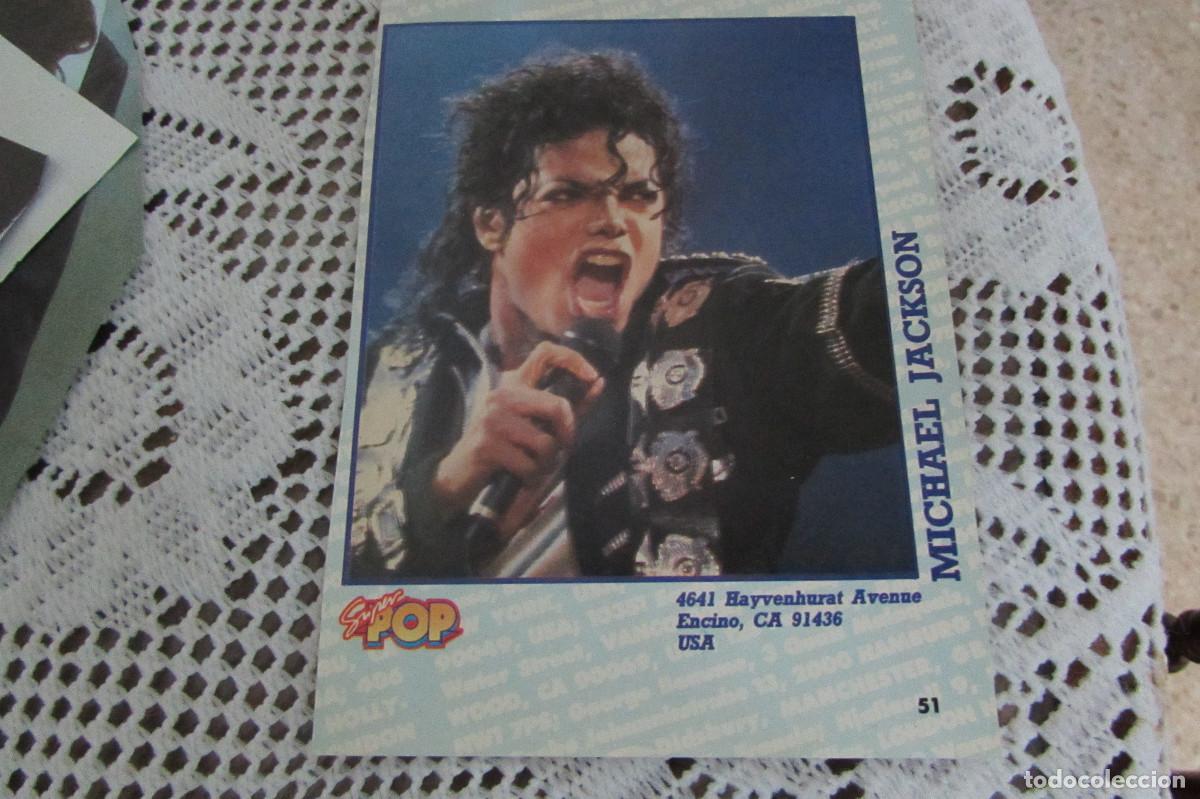 Fotos de Cantantes: RECORTE REVISTA SUPER POP MICHAEL JACKSON