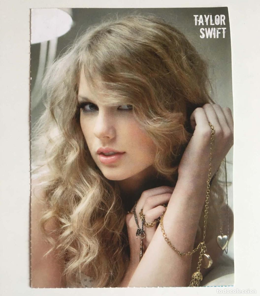Fotos de Cantores: Taylor Swift Speak Now Era Collectible Postcard Twiny Star Magazine France 2010 Music