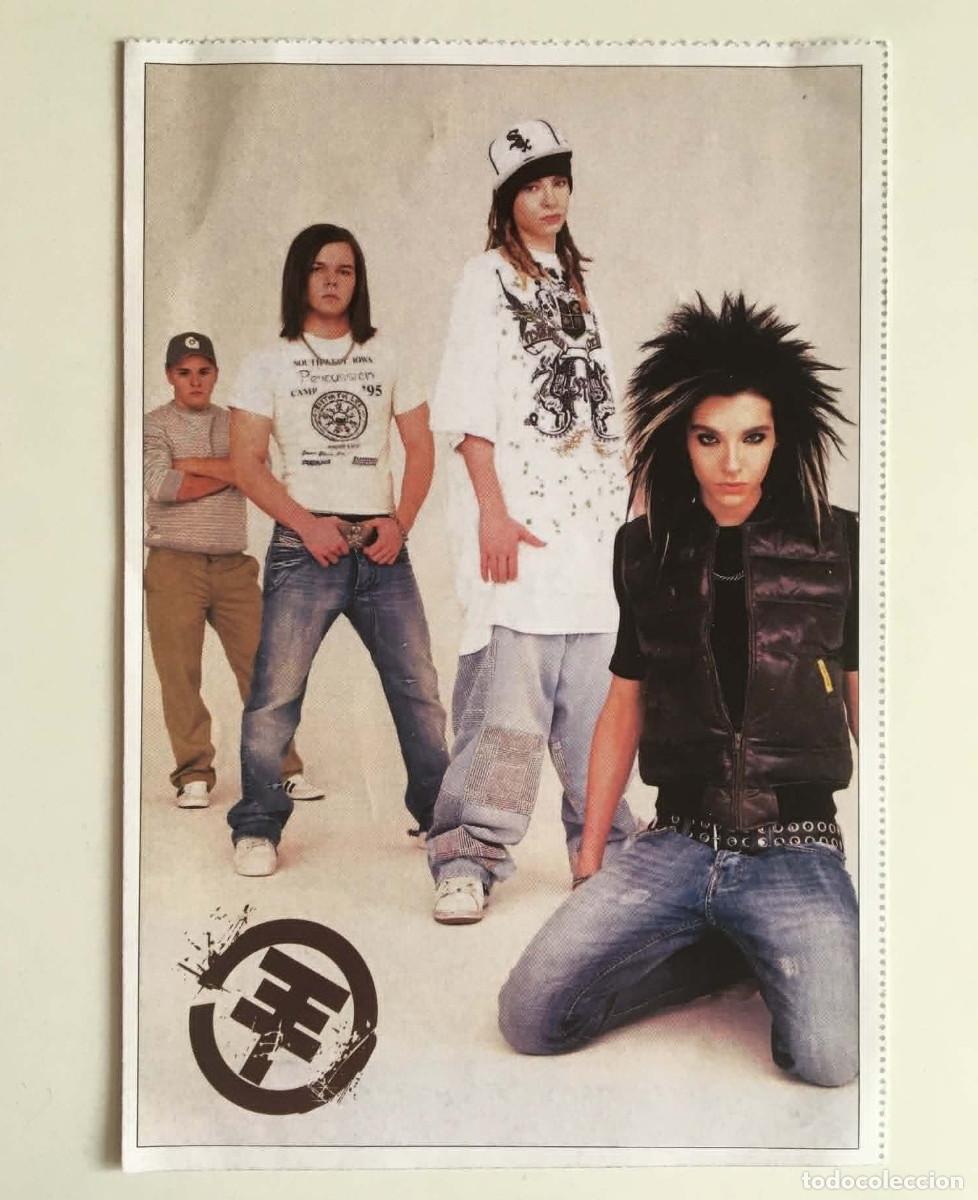 Fotos de Cantantes: Tokio Hotel Collectible Postcard Starclub Magazine France 2007 Music