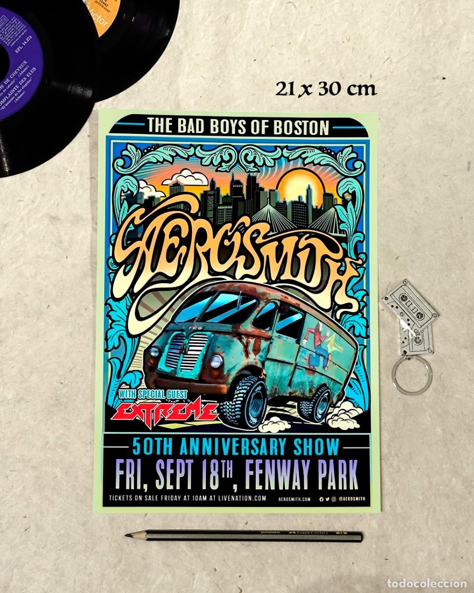 Fotos de Cantantes: Aerosmith - The Bad Boys Of Boston - Reproducci&oacute;n P&oacute;ster 21x30