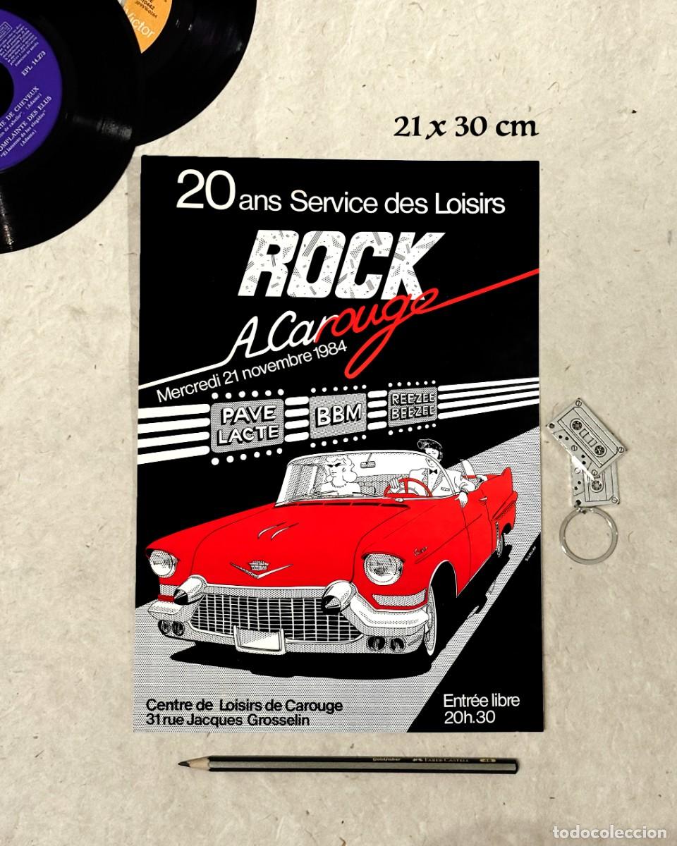 Fotos de Cantantes: Rock A Carouge - 20 ans - Damien Gallay 1984 - Reproducci&oacute;n P&oacute;ster 21x30