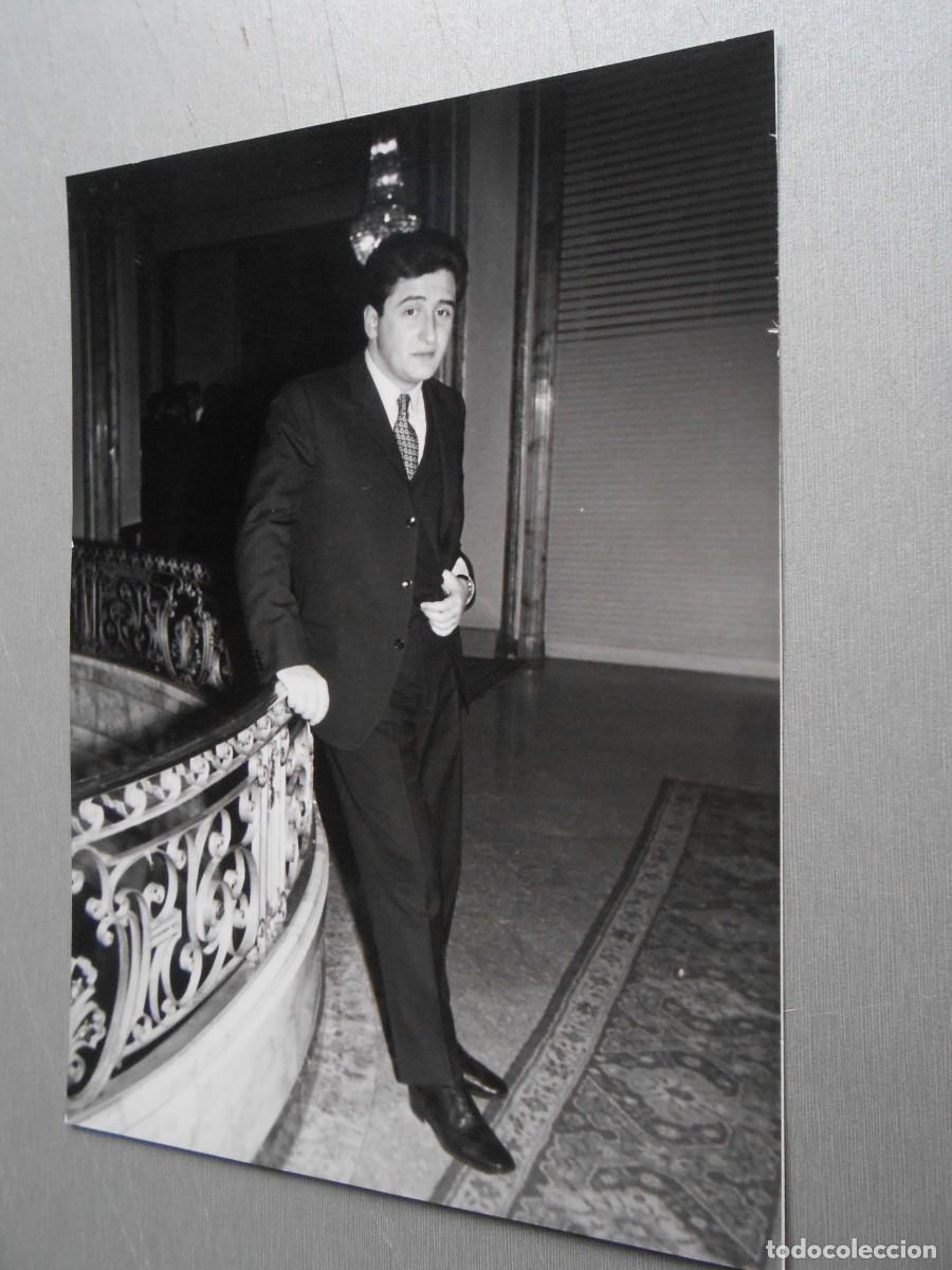 Photos of Singers: FOTO de - PINO DONAGGIO - de 13 x 18 cms.