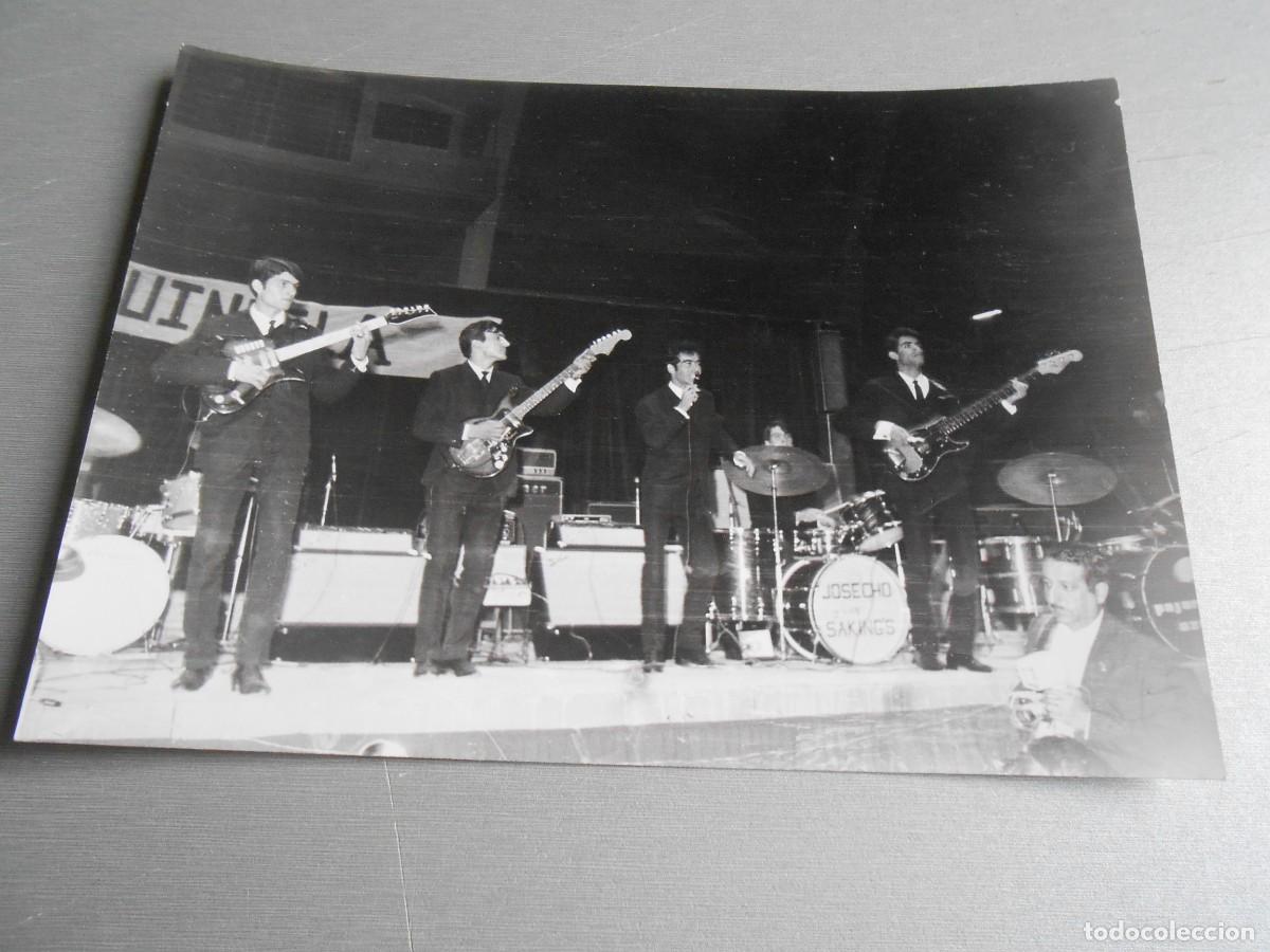 Photos of Singers: FOTO de - JOSECHO y LOS SAKING&acute;S - de 17,5 x 12,5 cms.