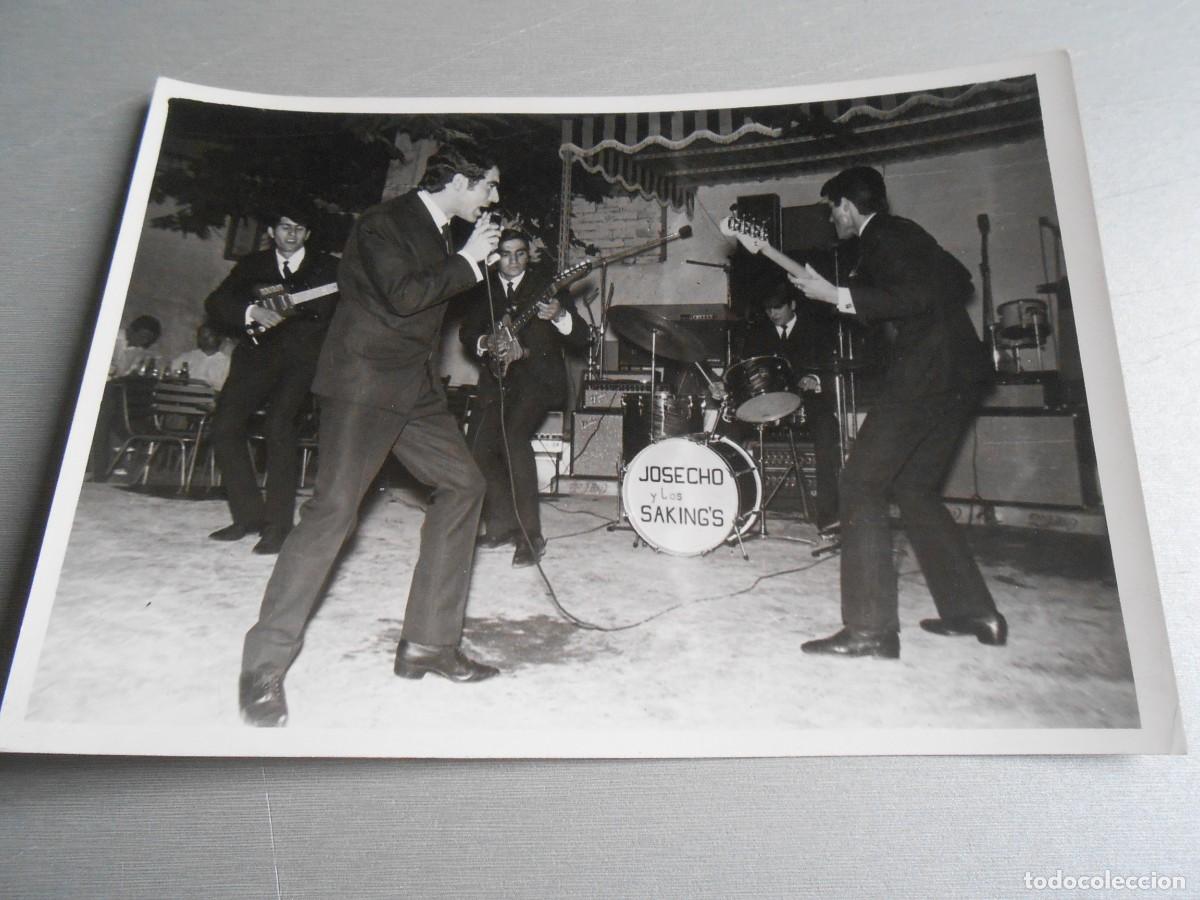 Photos of Singers: FOTO de - JOSECHO y LOS SAKING&acute;S - de 17,5 x 12,5 cms.