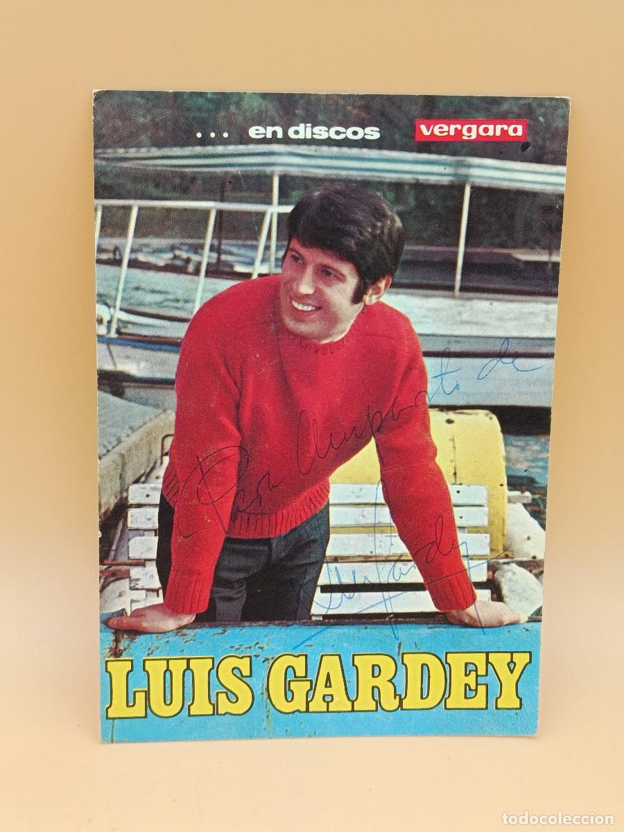 Photos de Chanteurs et Chanteuses: POSTAL LUIS GARDEY. 15 X 10 APROXIMADAMENTE. SIN ESCRIBIR. PY.