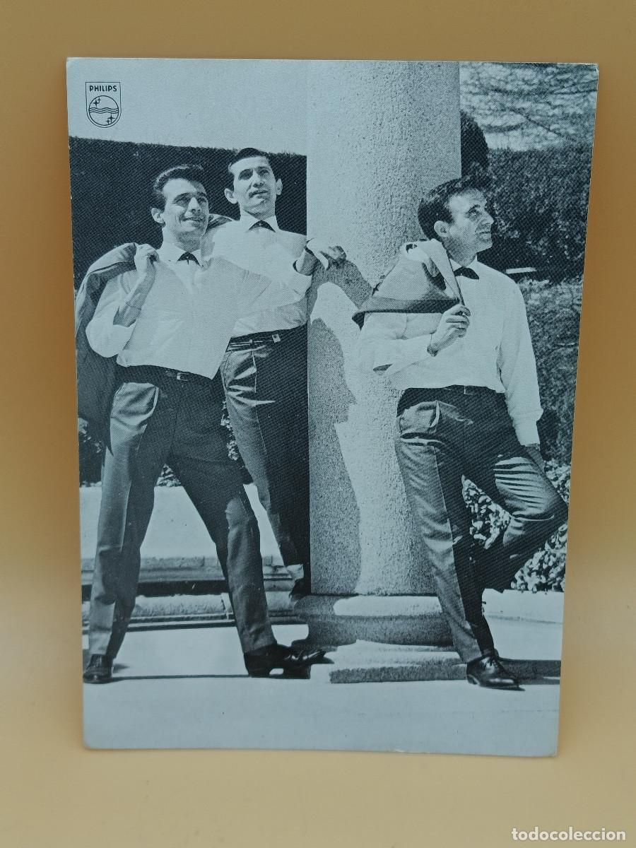 Photos of Singers: POSTAL TRIO SIBONEY. 15 X 10 APROXIMADAMENTE. SIN ESCRIBIR. PY.
