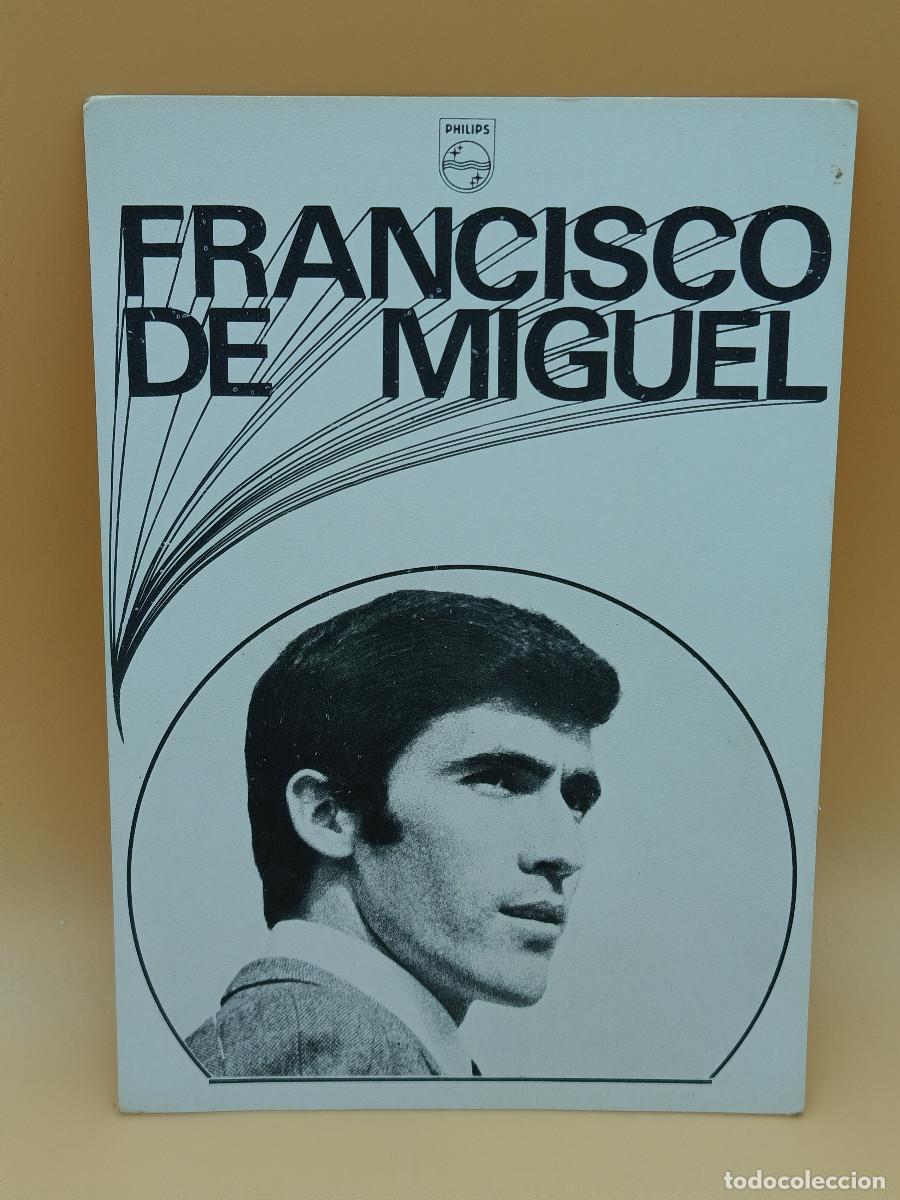 Photos de Chanteurs et Chanteuses: POSTAL FRANCISCO DE MIGUEL. 15 X 10 APROXIMADAMENTE. SIN ESCRIBIR. PY.