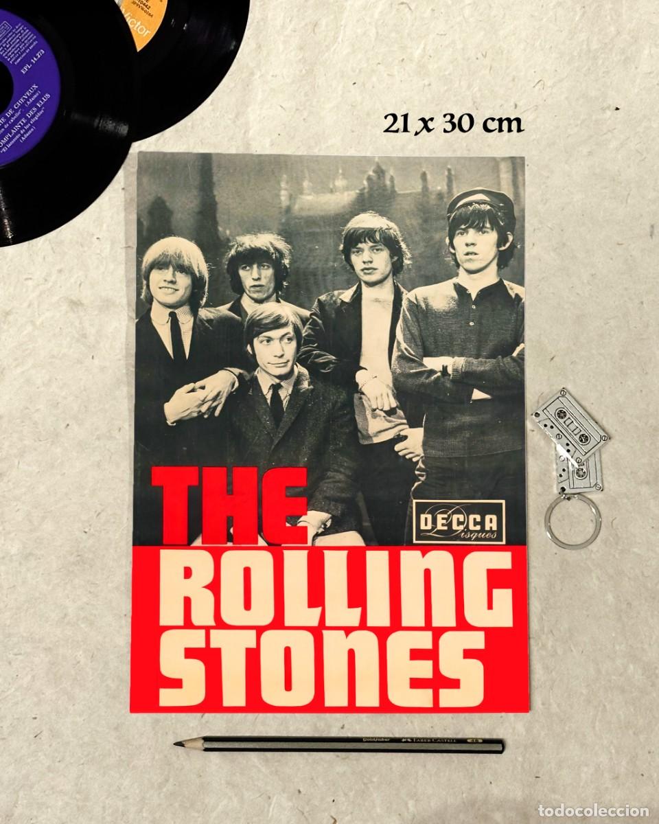 Fotos de Cantantes: The Rolling Stones -Decca Disques - Reproducci&oacute;n P&oacute;ster 21x30