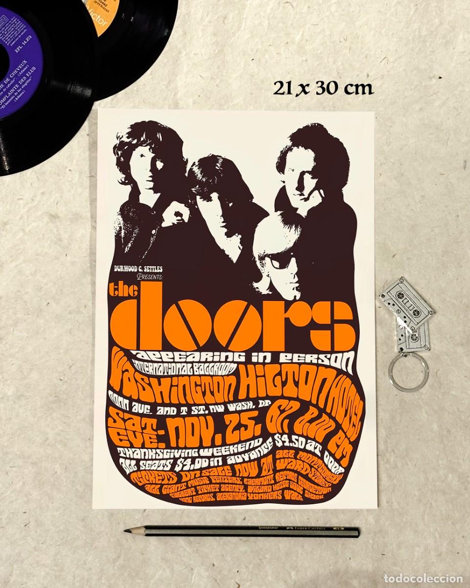 Fotos von Musikern: The Doors - Washington 1967 - Reproducci&oacute;n P&oacute;ster 21x30