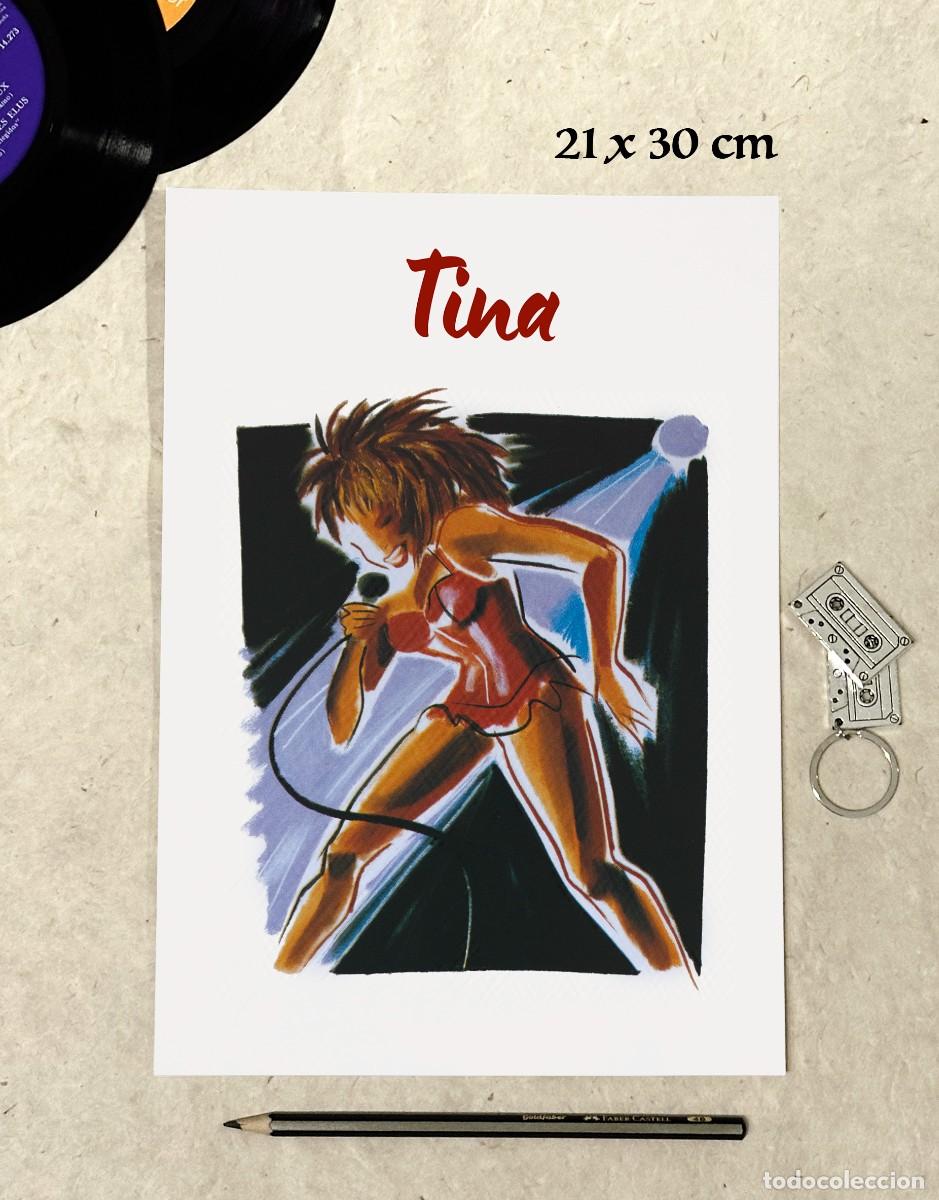 Fotos de Cantantes: Tina Turner - Live in Europe - Reproducci&oacute;n P&oacute;ster 21x30