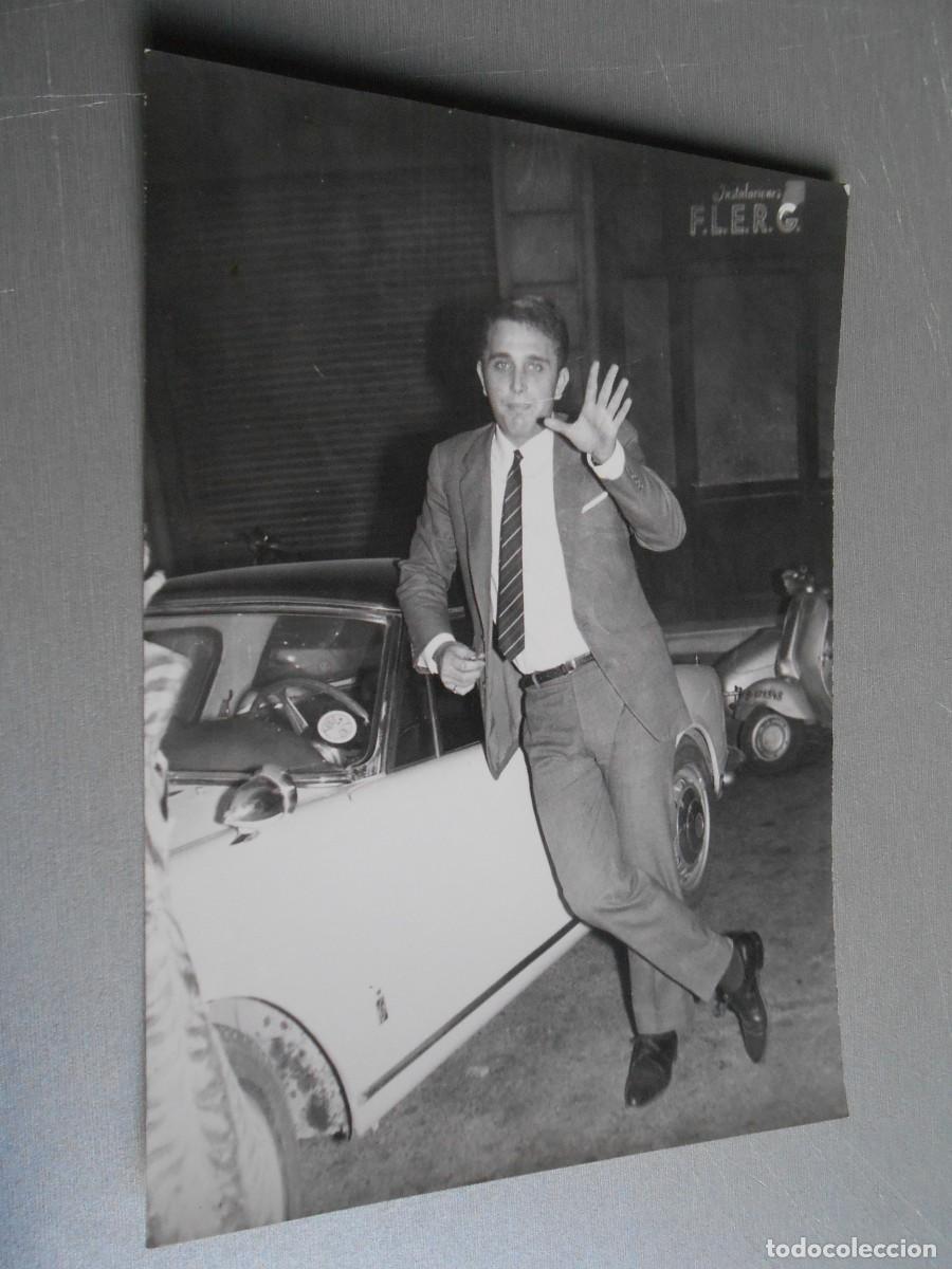 Fotos de Cantantes: FOTO de - JAIME MOREY - de 12,5 x 17,5 cms.