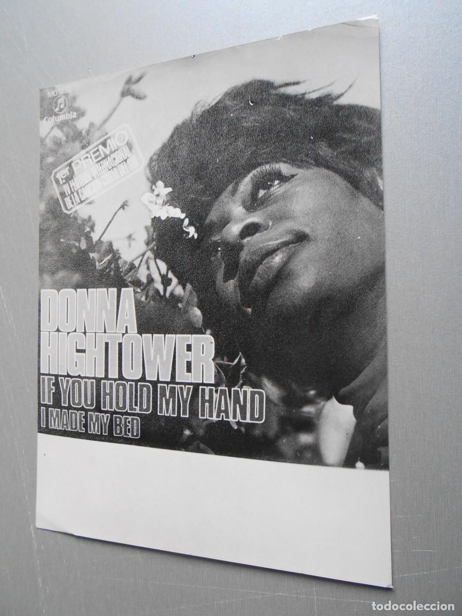 Photos of Singers: FOTO de - DONNA HIGHTOWER - de 18 x 24 cms.
