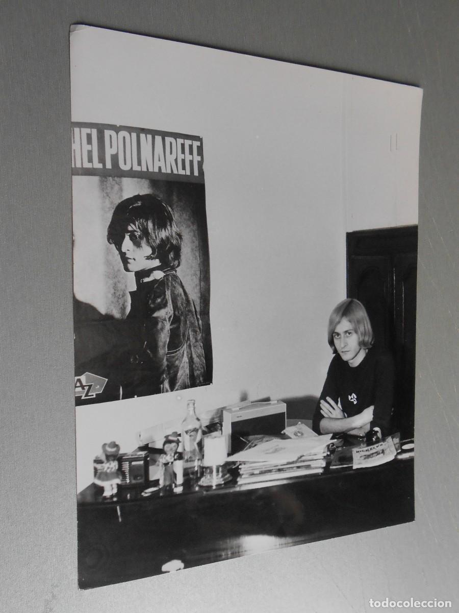 Fotos de Cantantes: FOTO de - MICHEL POLNAREFF - de 18 x 24 cms.