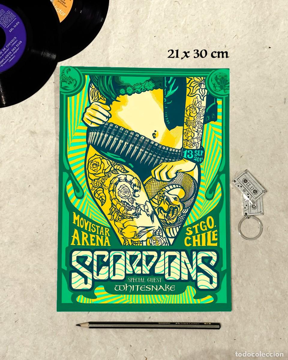 Fotos de Cantantes: Scorpions - Santiago de Chile - Reproducci&oacute;n P&oacute;ster 21x30