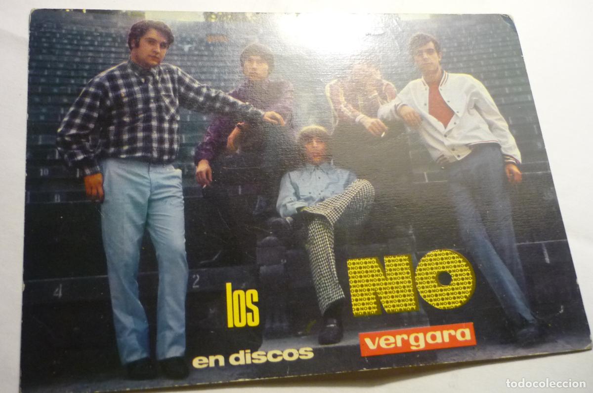 Fotos de Cantantes: tarjeta grupo musical los no discos vergara cm