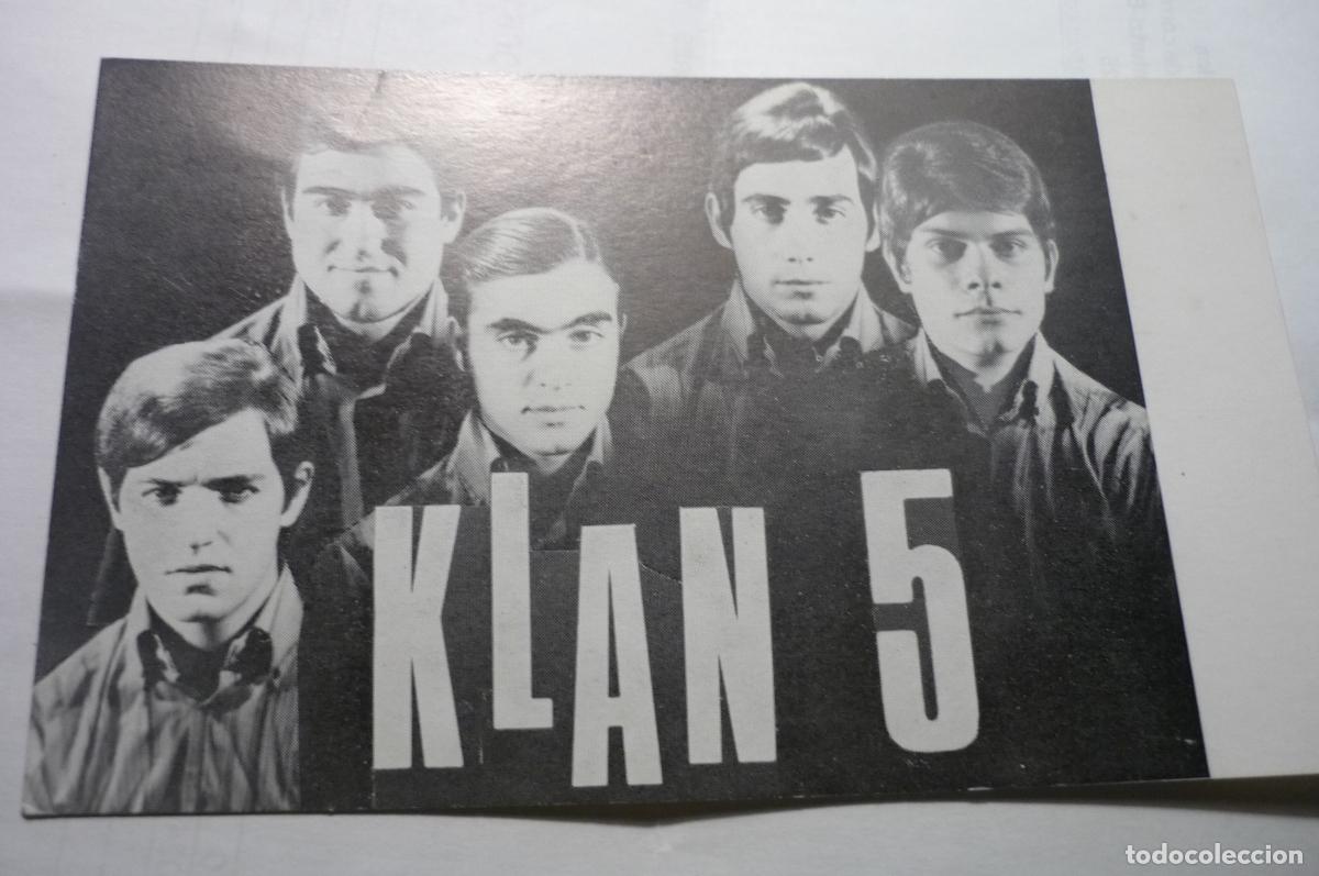 Fotos de Cantantes: tarjeta grupo musical klan 5 cm
