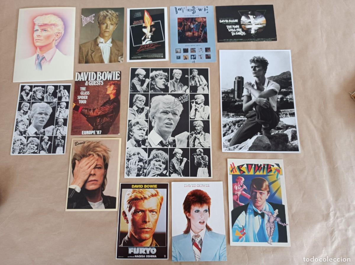 Fotos de Cantantes: POSTALES Y PROMOCIONES DEL CANTANTE DAVID BOWIE