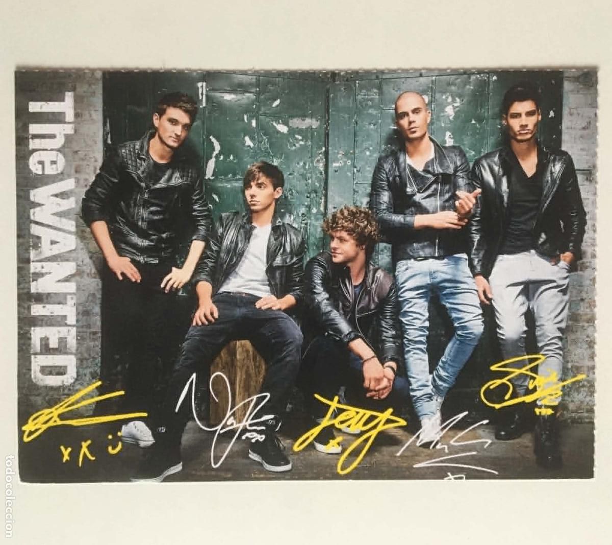 Fotos de Cantantes: The Wanted / Cro Collectible Autograph Card Popcorn Magazine Germany 2012 Music