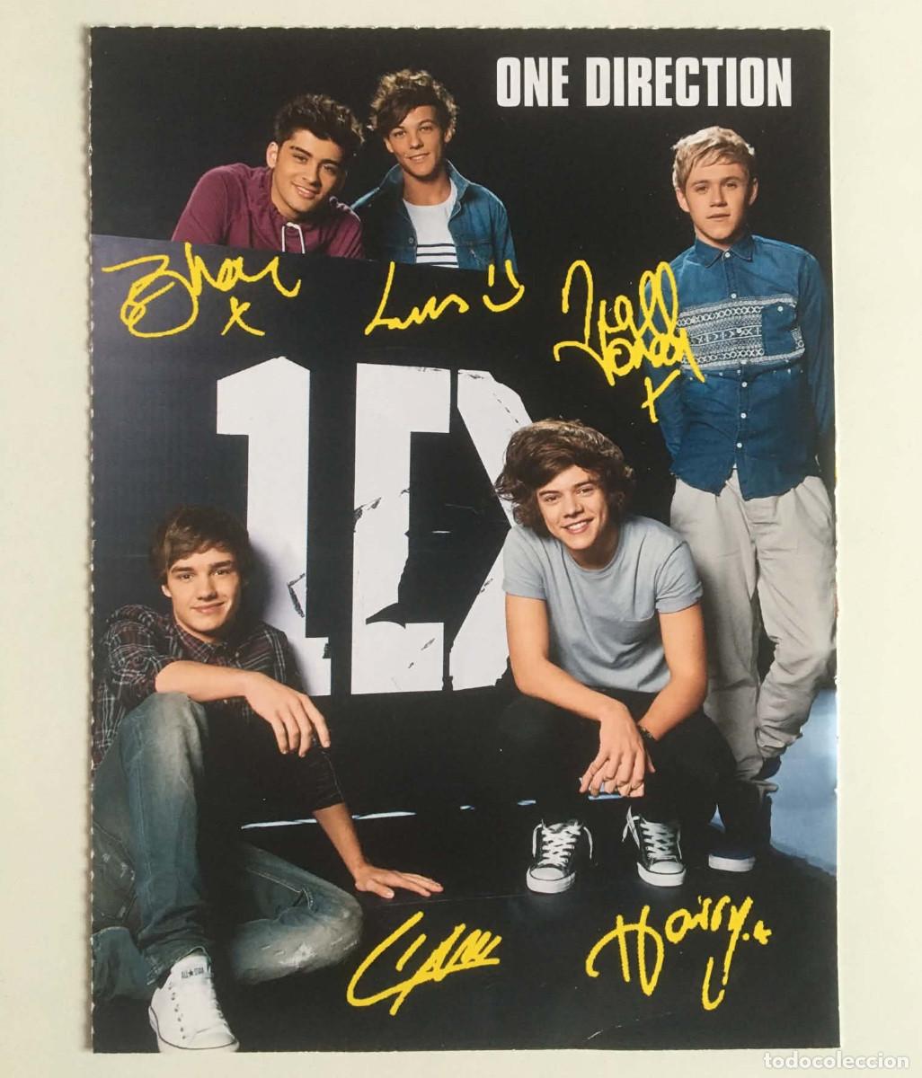 Fotos de Cantantes: One Direction / Marco Reus Double-Sided Collectible Card Popcorn Magazine Germany 2013 Music