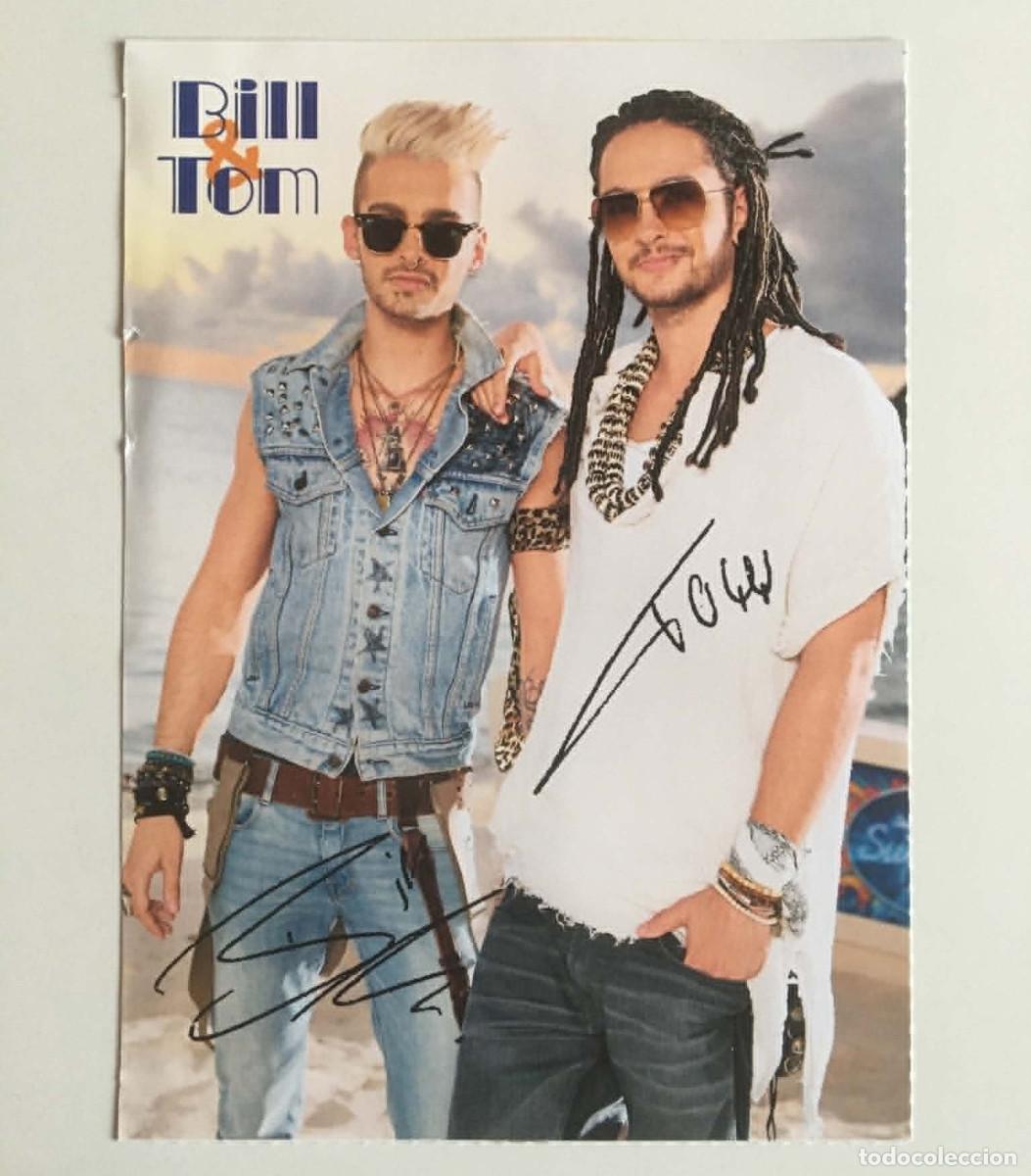 Fotos de Cantantes: Tokio Hotel Bill & Tom Kaulitz / One Direction Collectible Card Popcorn Germany 2012 Rare Music