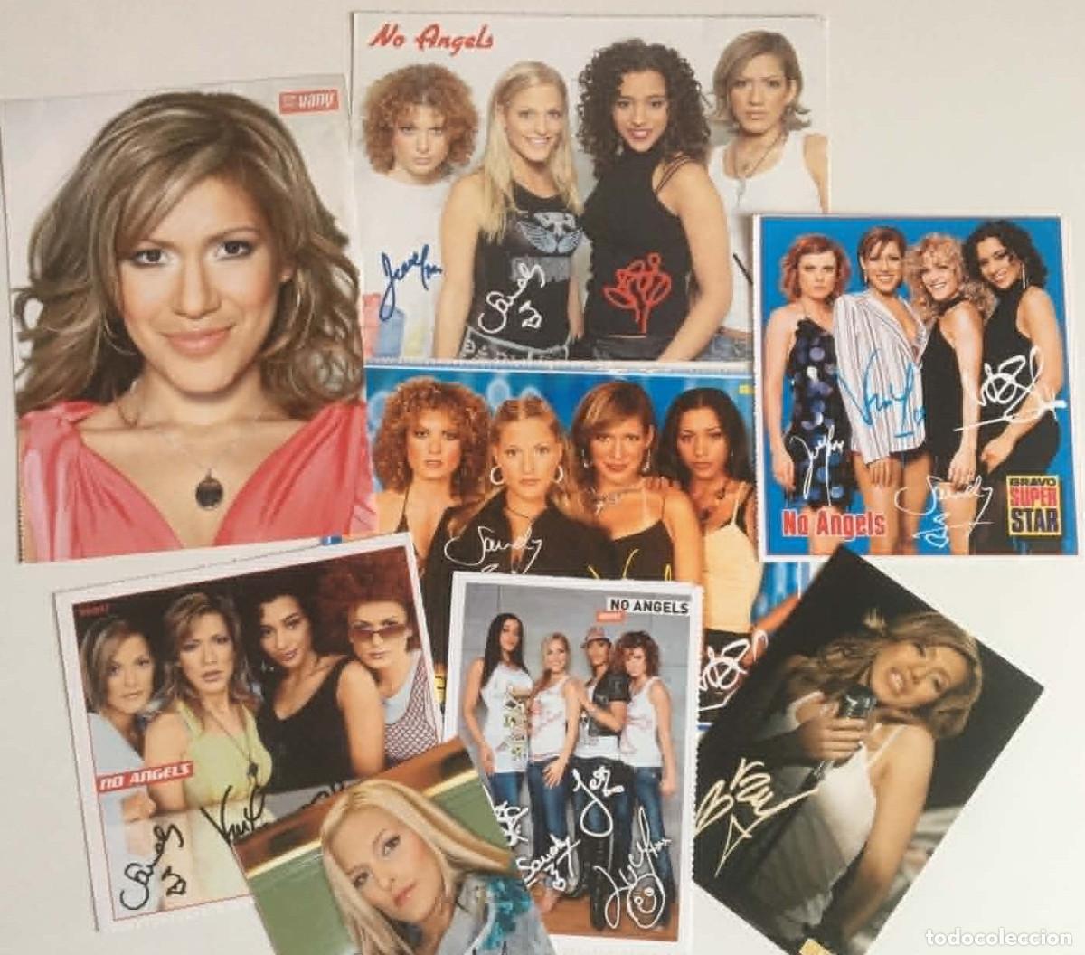 Fotos von Musikern: No Angels Collection 8 Vintage German Magazine Cardboard Postcards 2000s Pop Music