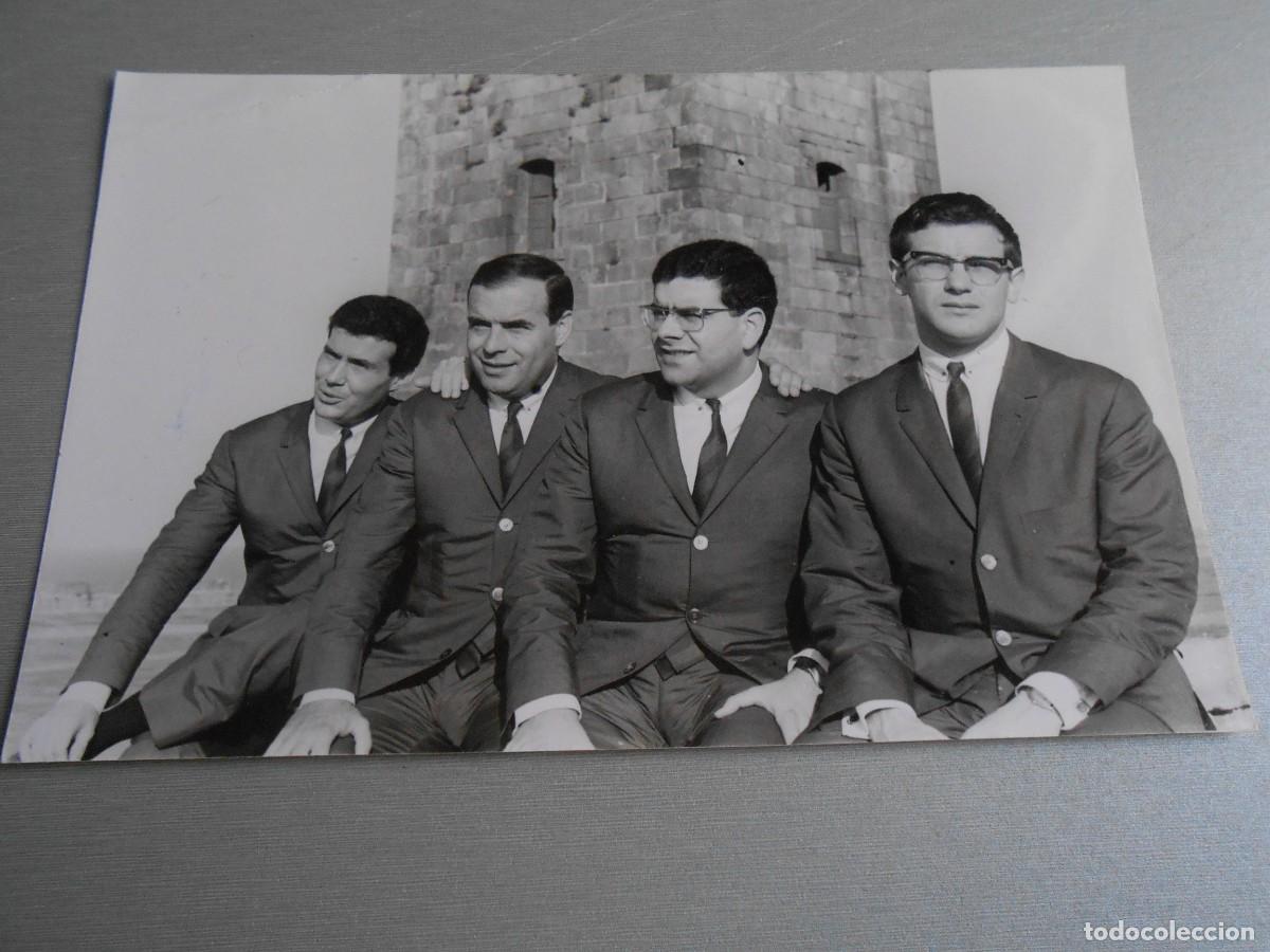 Fotos de Cantantes: FOTO de - LOS 4 DE LA TORRE - 18 x 12 cms.