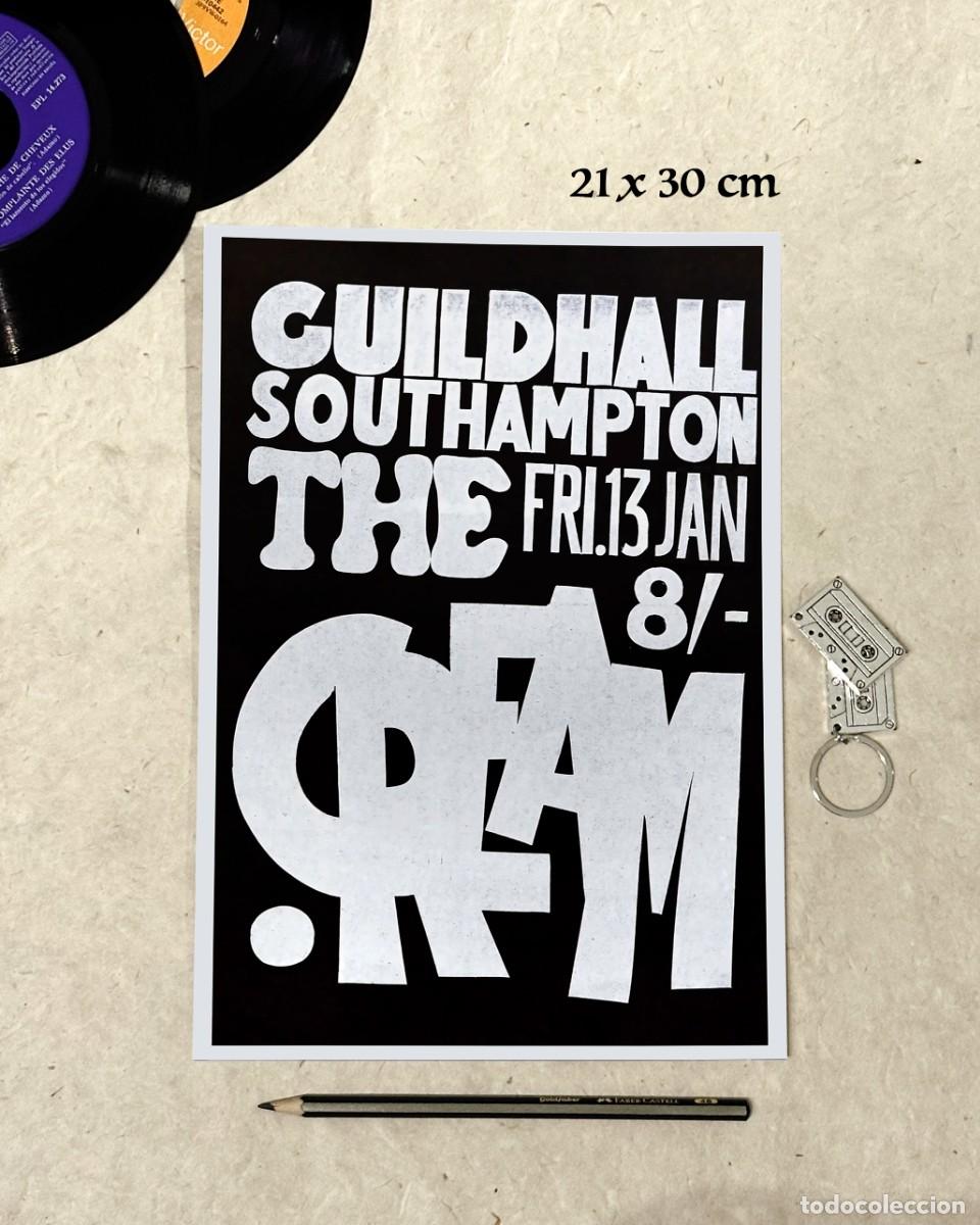 Fotos de Cantores: Cream - Guildhall Southampton 1981 - Reproducci&oacute;n p&oacute;ster 21x30 cm