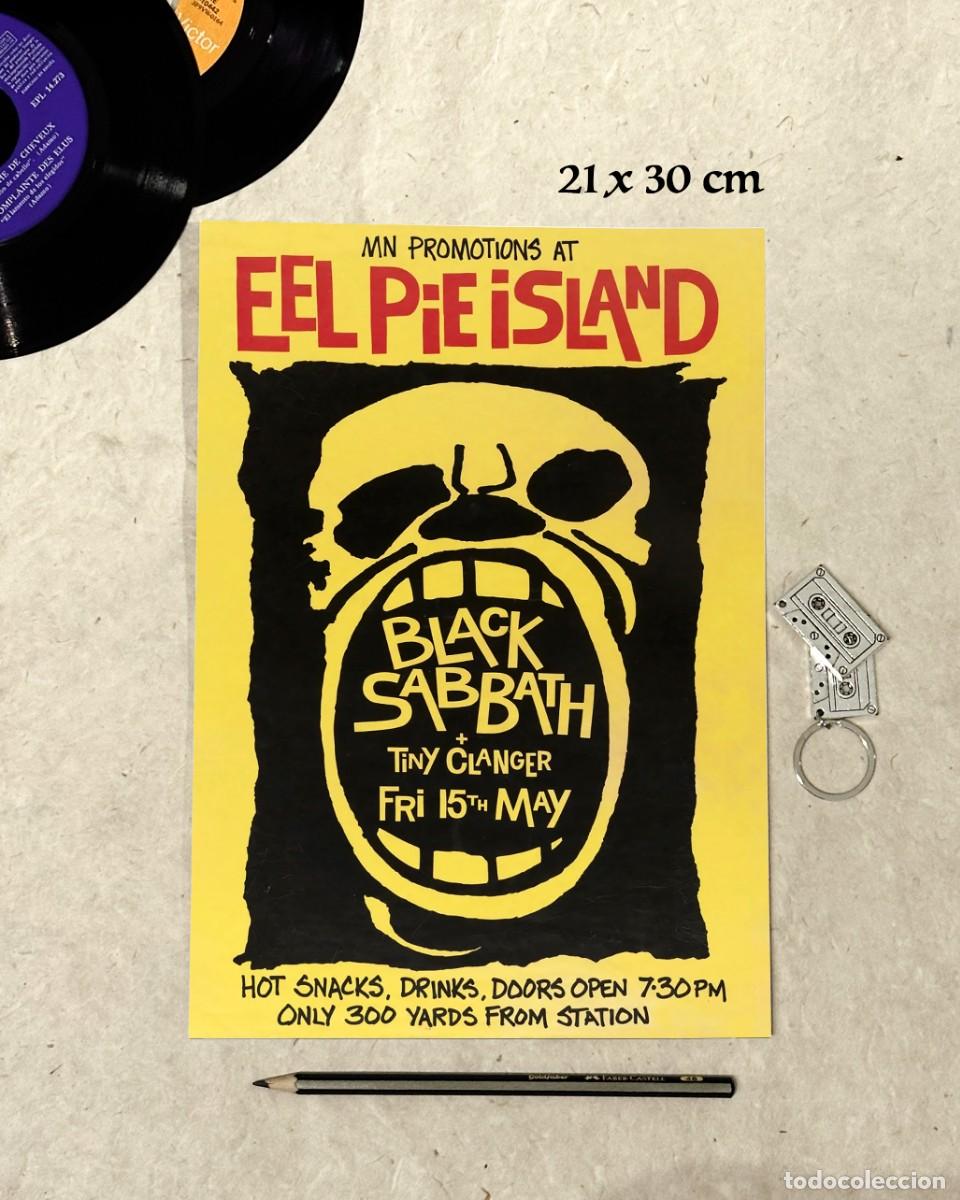 Fotos de Cantantes: Black Sabbath - Eel Pie Island Hotel 1970 - Reproducci&oacute;n p&oacute;ster 21x30 cm