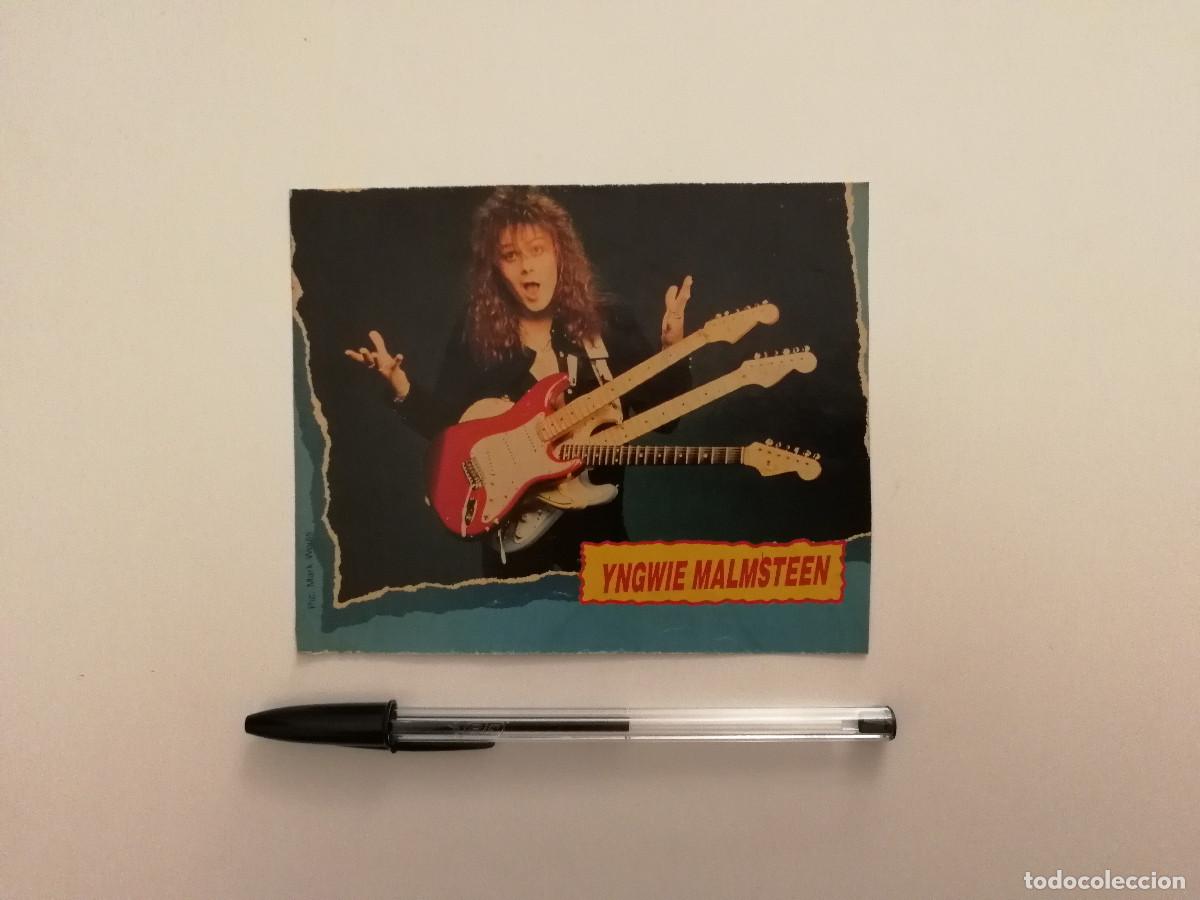 Fotos de Cantantes: TARJETA ACARTONADA -10*15- YNGWIE MALMSTEEN - HEAVY METAL - 80S GUITAR HERO ROCKSTAR