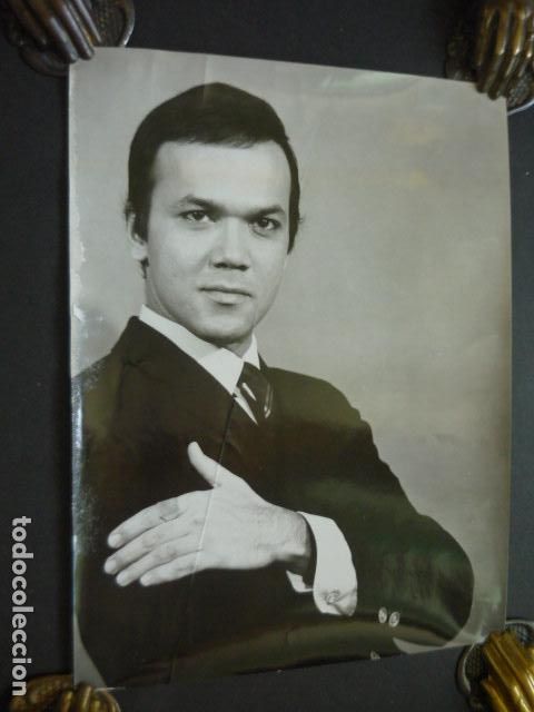 Fotos de Cantantes: KULDIP CANTANTE INDIO ANTIGUA FOTOGRAFIA ORIGINAL 18 X 24 CM