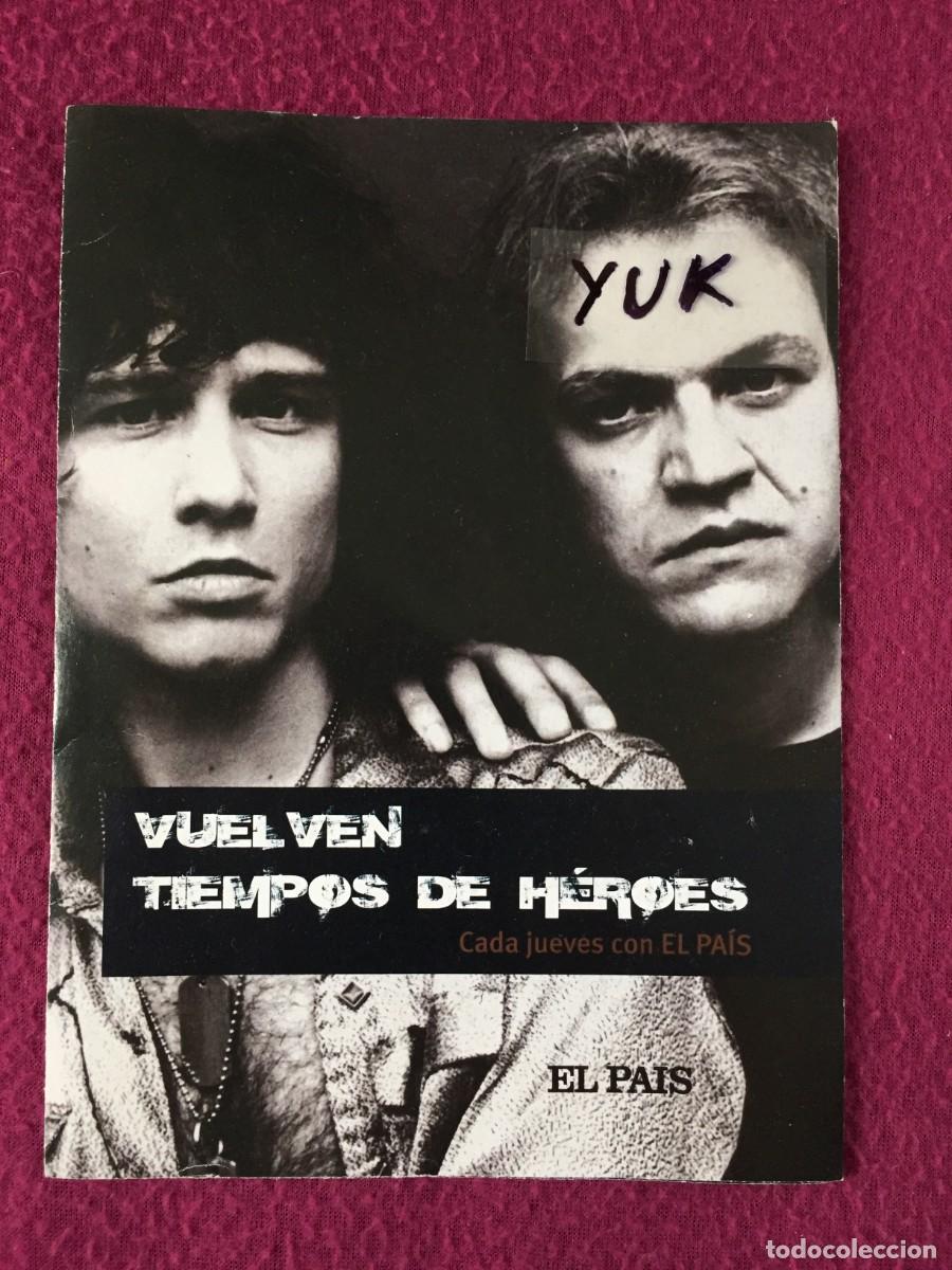 Fotos von Musikern: DESPLEGABLE PUBLICITARIO DE EL PAIS DE HEROES DEL SILENCIO -VUELVEN TIEMPOS DE HEROES